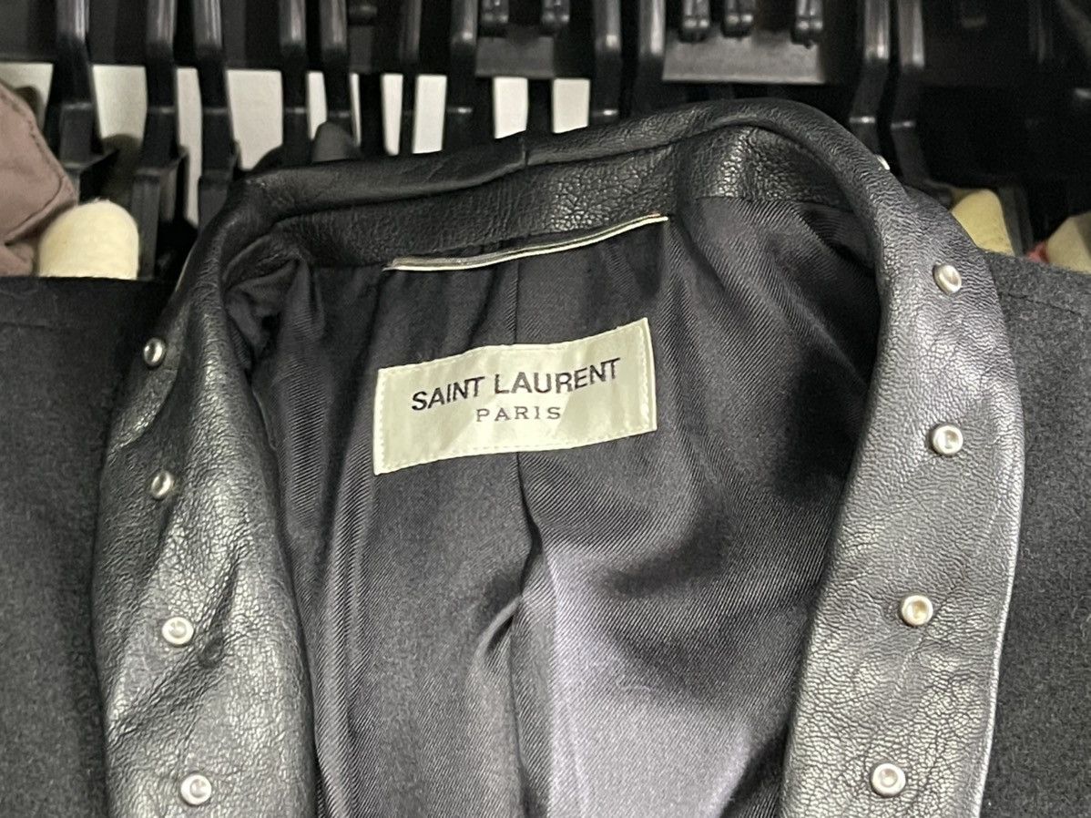 Saint Laurent Paris FALL WINTER 2013 STUDDED JACKET Size 48S - 5 Thumbnail