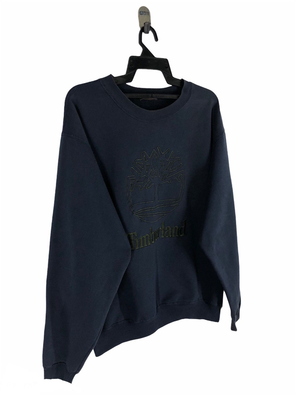 Timberland × Vintage Vintage Sweatshirt Timberland Big Logo 90’ Size US L / EU 52-54 / 3 - 2 Thumbnail