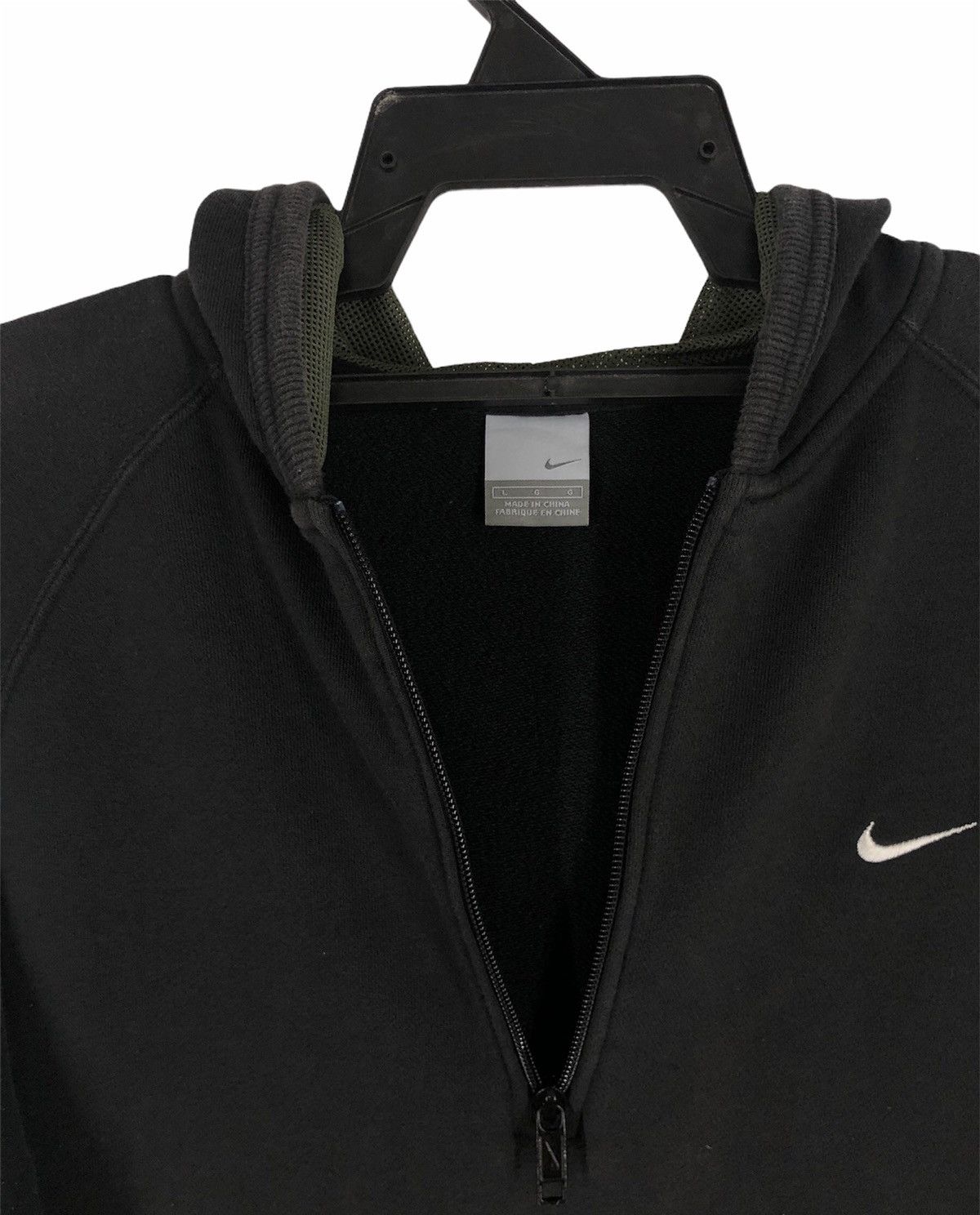 Nike × Vintage Vintage NIKE Sweatshirt Zipper Up Embroidered Size US L / EU 52-54 / 3 - 7 Thumbnail