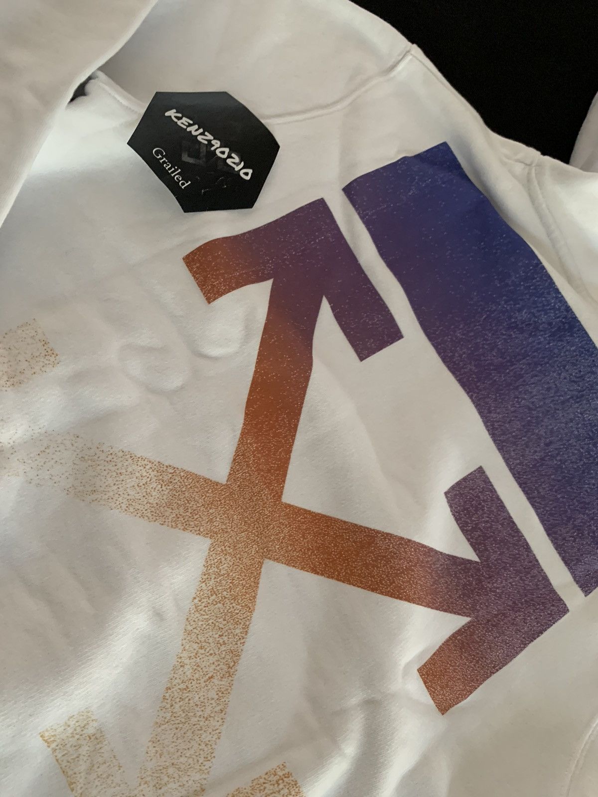 Off-White Off White Degrade Arrow Hoodie Size US S / EU 44-46 / 1 - 2 Thumbnail