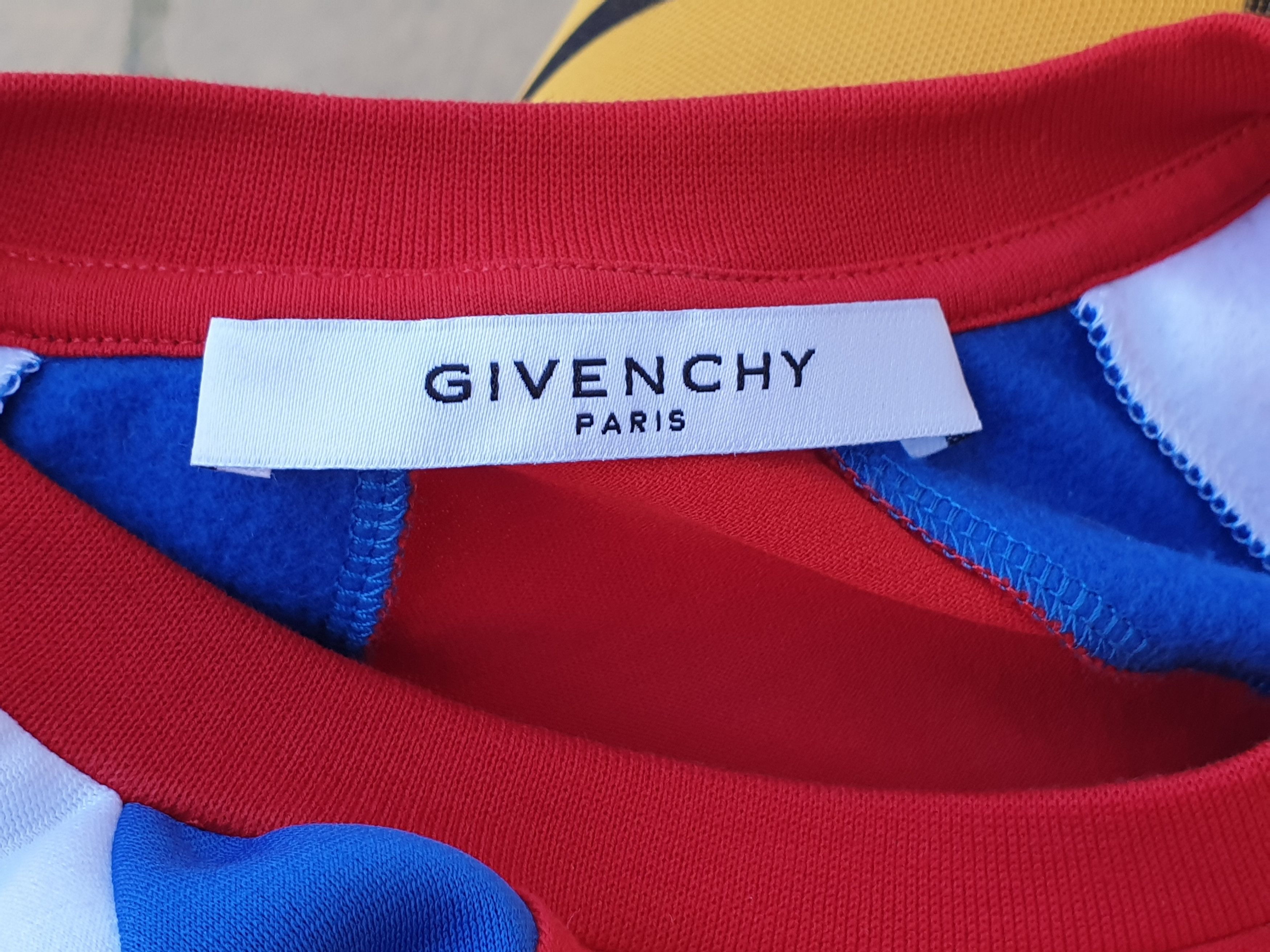 Givenchy Givenchy Colorblock Diagonal Stripe Long Sleeve T-shirt Size US XS / EU 42 / 0 - 12 Thumbnail