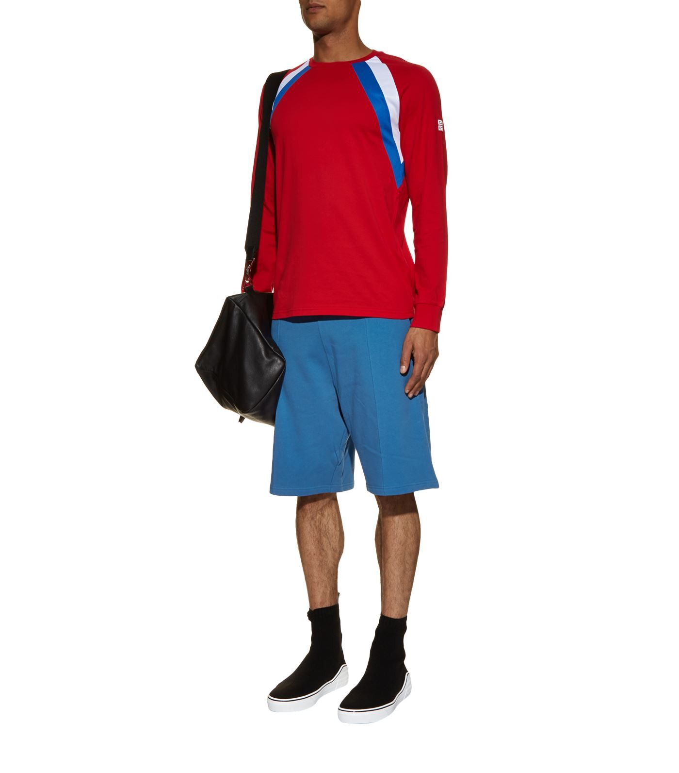 Givenchy Givenchy Colorblock Diagonal Stripe Long Sleeve T-shirt Size US XS / EU 42 / 0 - 3 Thumbnail
