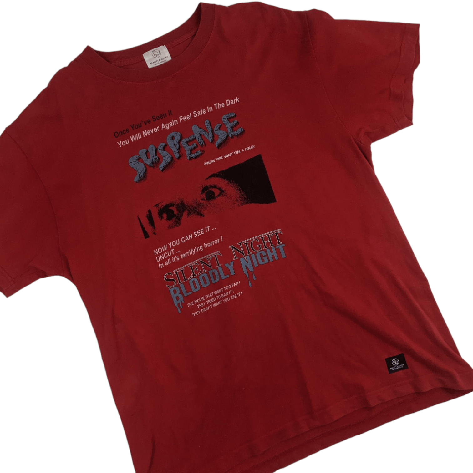 BEAUTY&YOUTH BEAUTY & YOUTH Silent Night Bloody Night 1972 Film T-Shirt Size US L / EU 52-54 / 3 - 3 Thumbnail