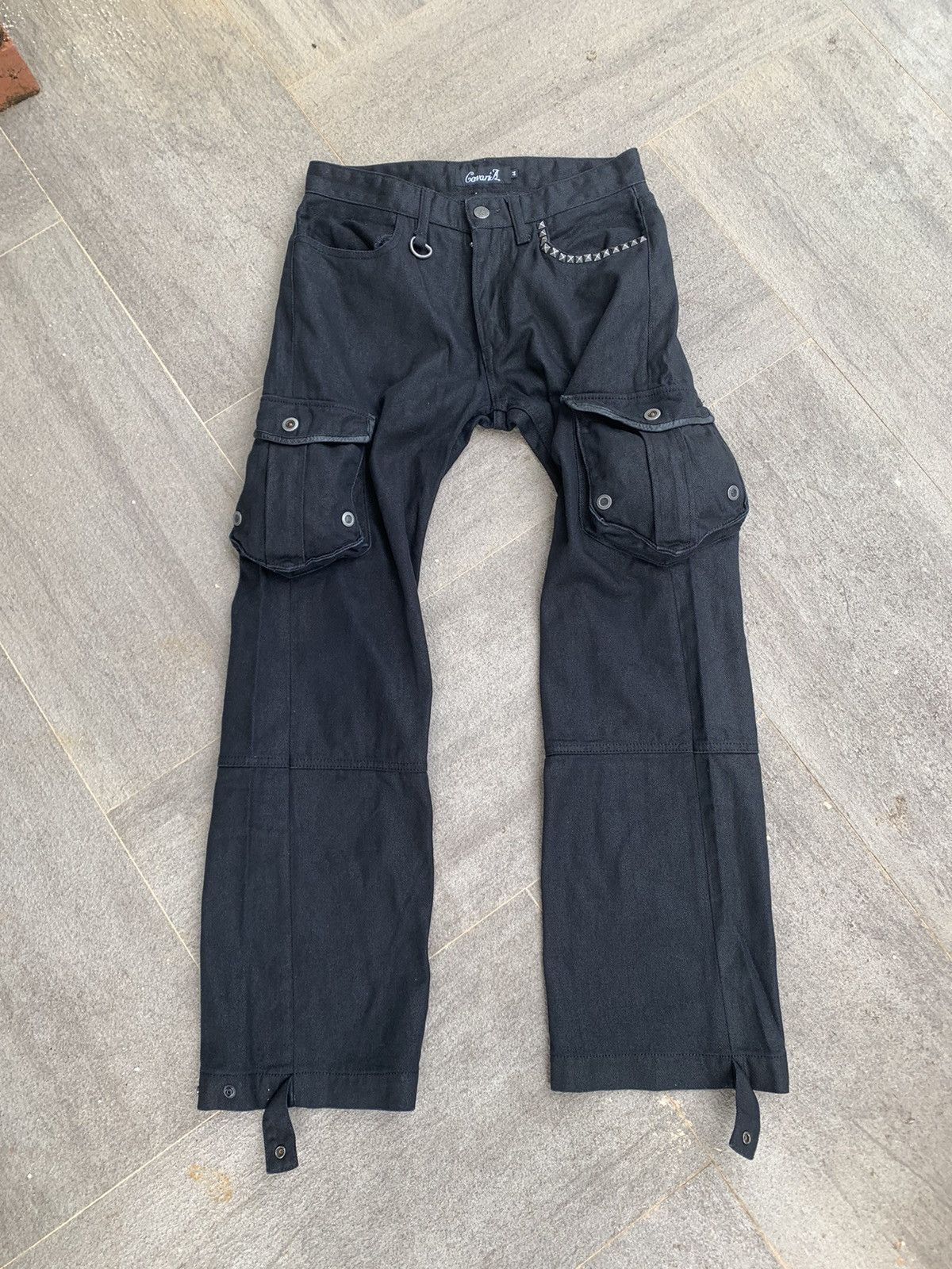 Japanese Brand Cavaria Cargo Jeans Pants Size US 30 / EU 46 - 1 Thumbnail