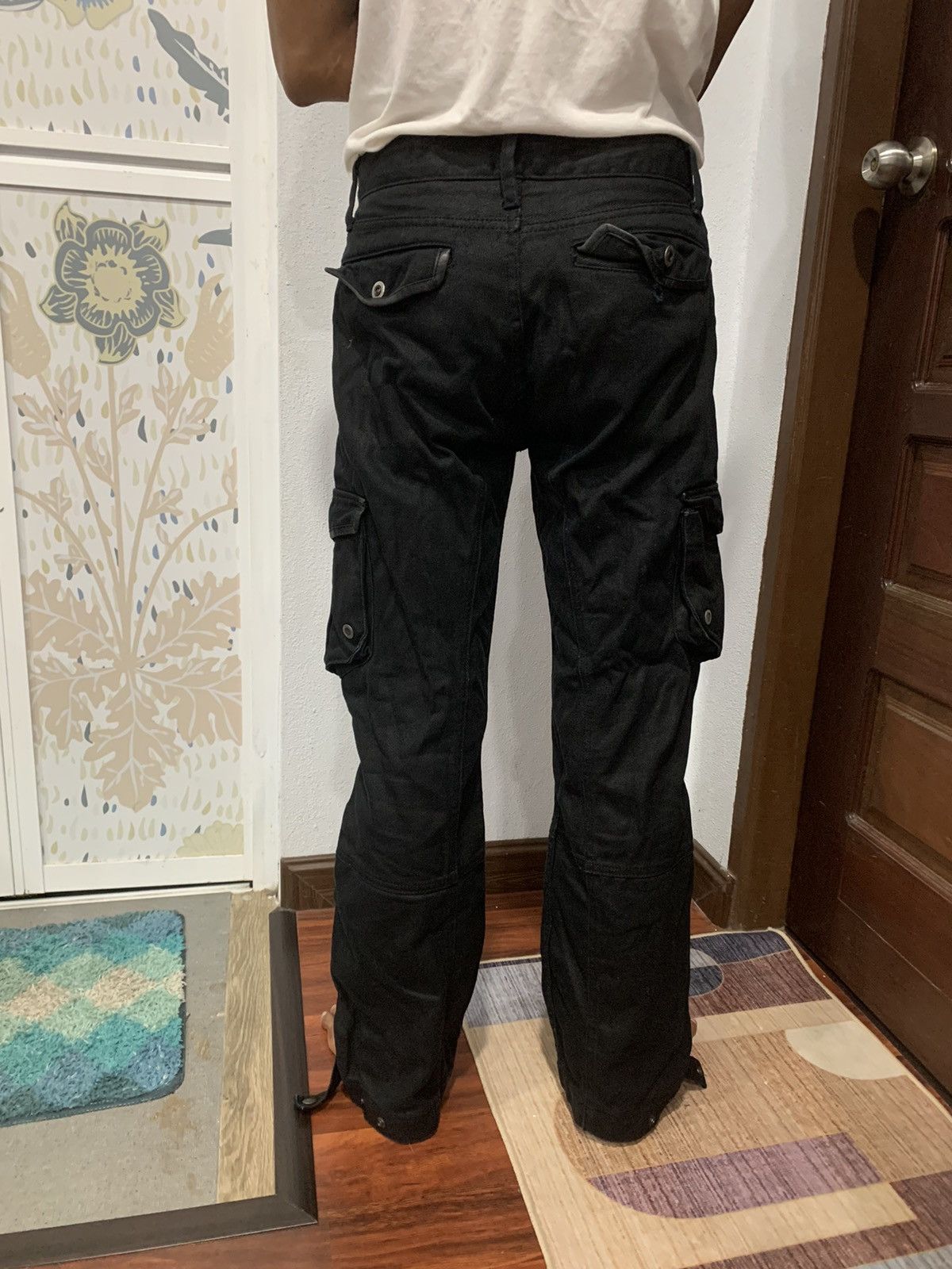 Japanese Brand Cavaria Cargo Jeans Pants Size US 30 / EU 46 - 13 Thumbnail