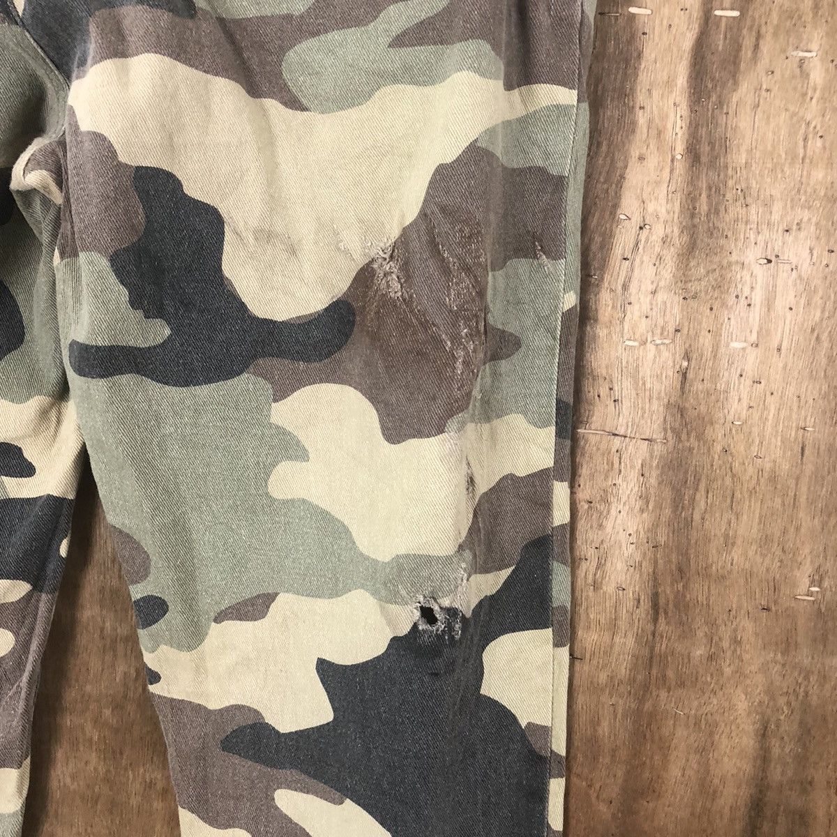 Japanese Brand Freak Store Camo Green Casual pants #6296 Size US 32 / EU 48 - 9 Thumbnail