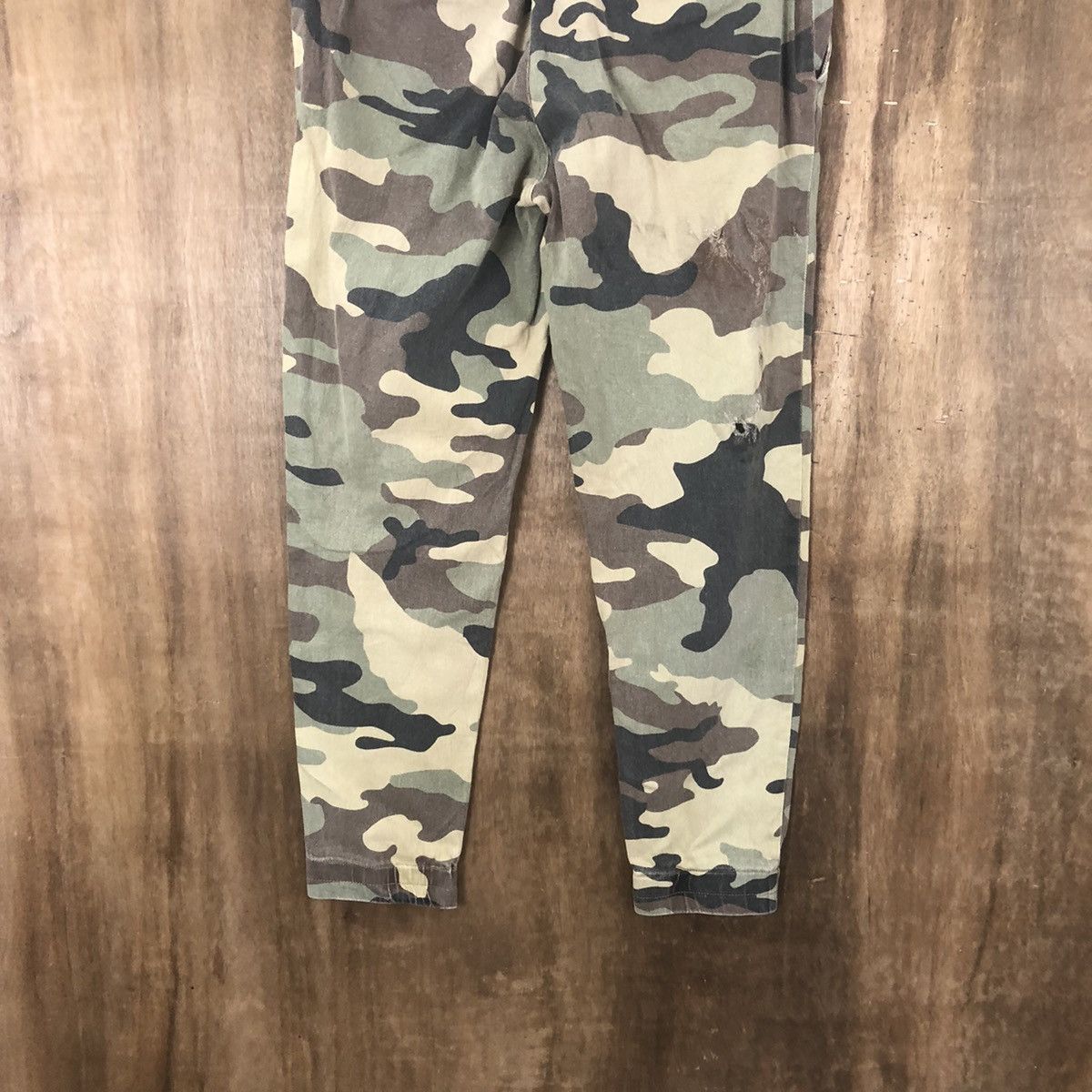 Japanese Brand Freak Store Camo Green Casual pants #6296 Size US 32 / EU 48 - 8 Thumbnail