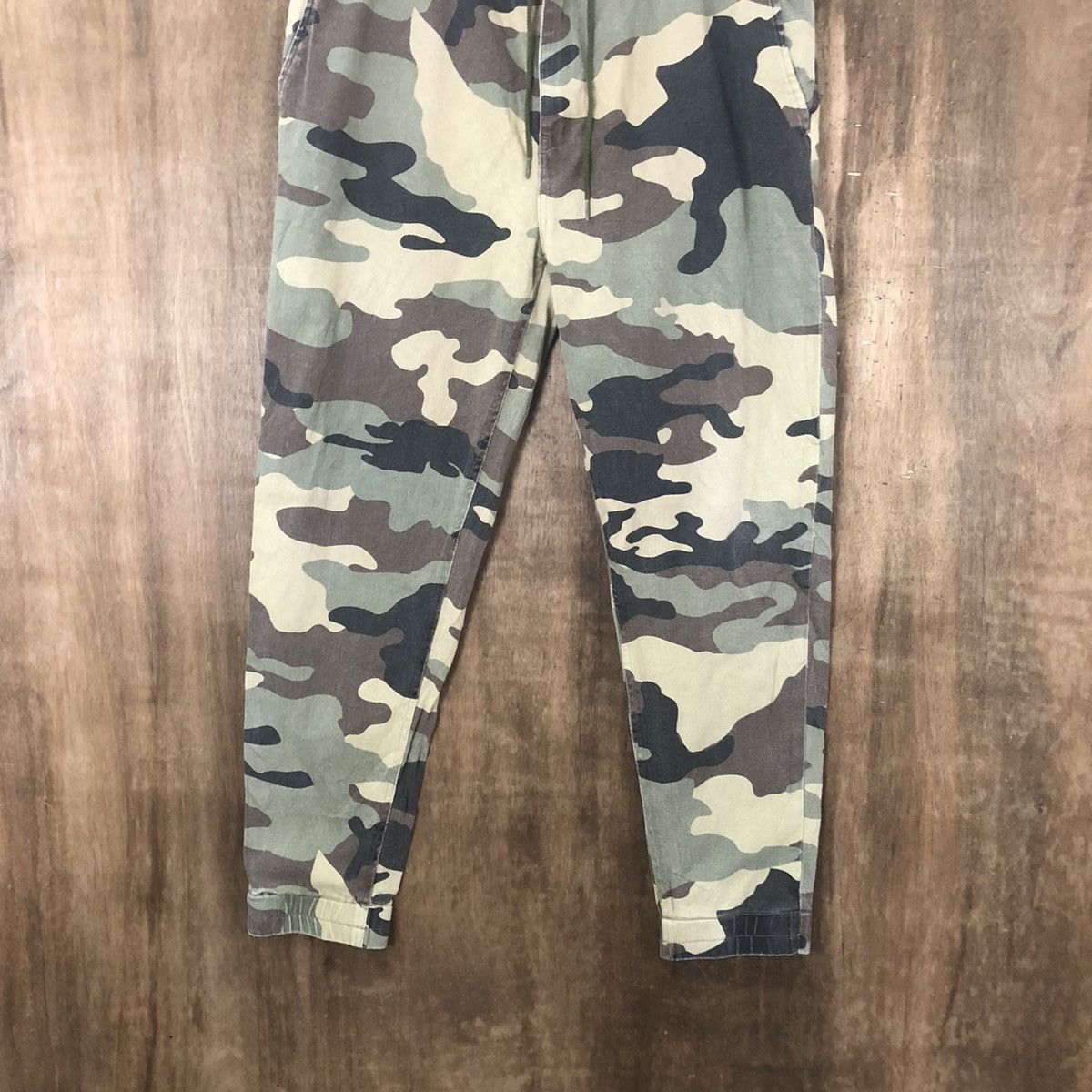 Japanese Brand Freak Store Camo Green Casual pants #6296 Size US 32 / EU 48 - 3 Thumbnail