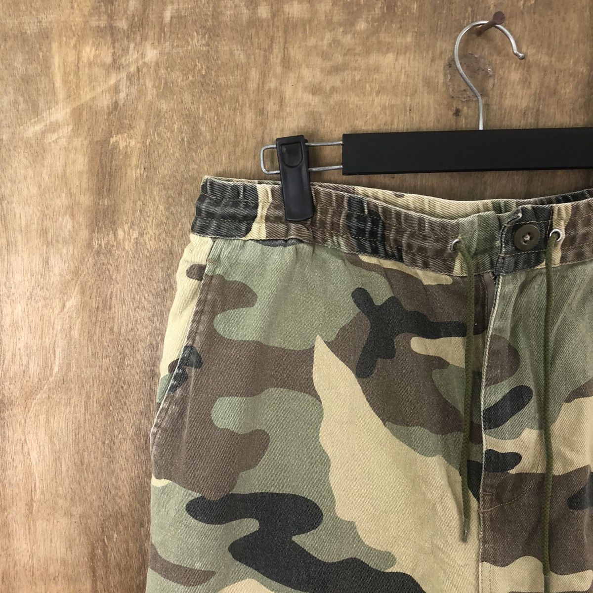 Japanese Brand Freak Store Camo Green Casual pants #6296 Size US 32 / EU 48 - 4 Thumbnail