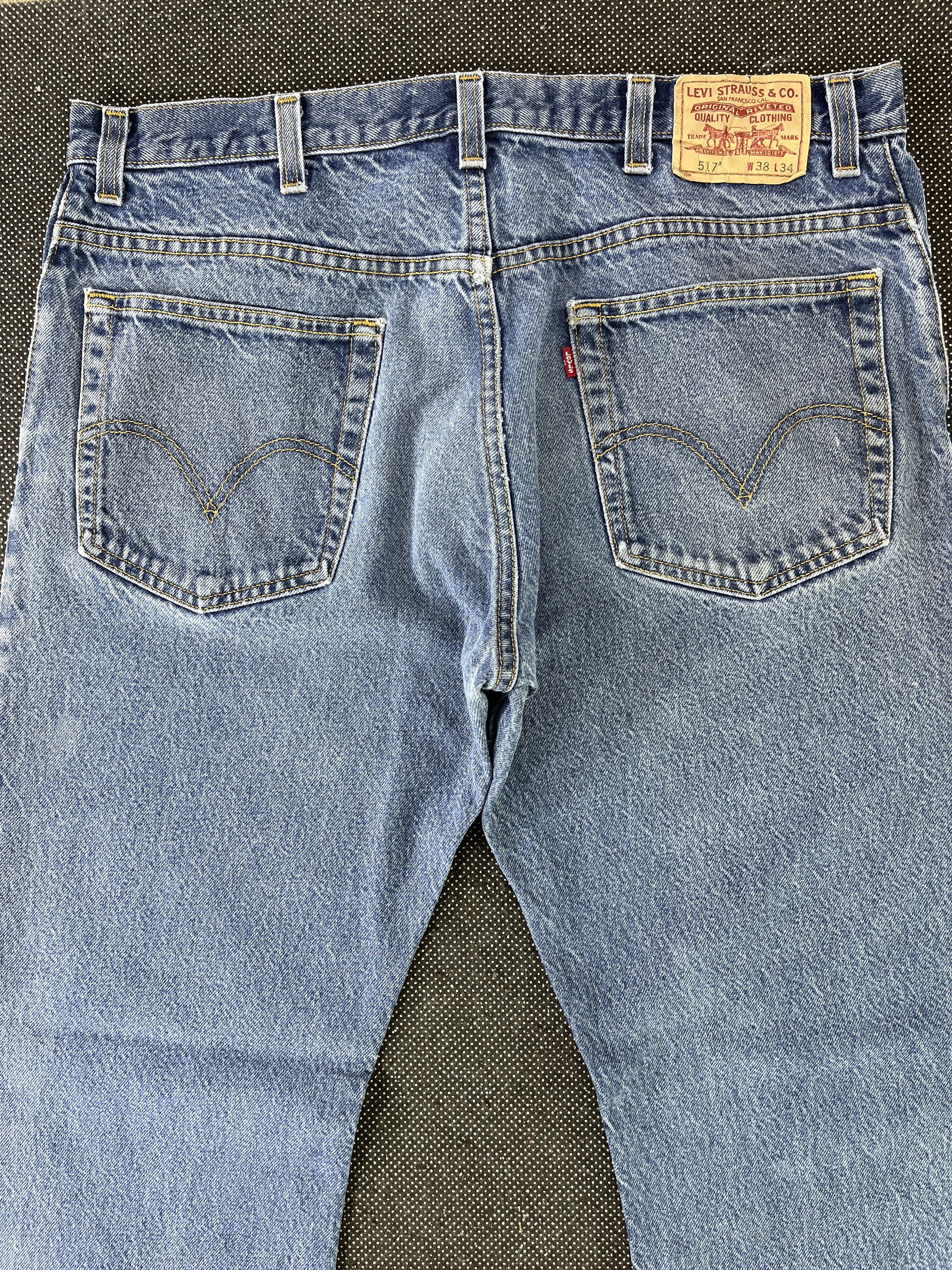 Levi's Vintage Levis 517 Flare Jeans - J293 Size US 39 - 4 Thumbnail