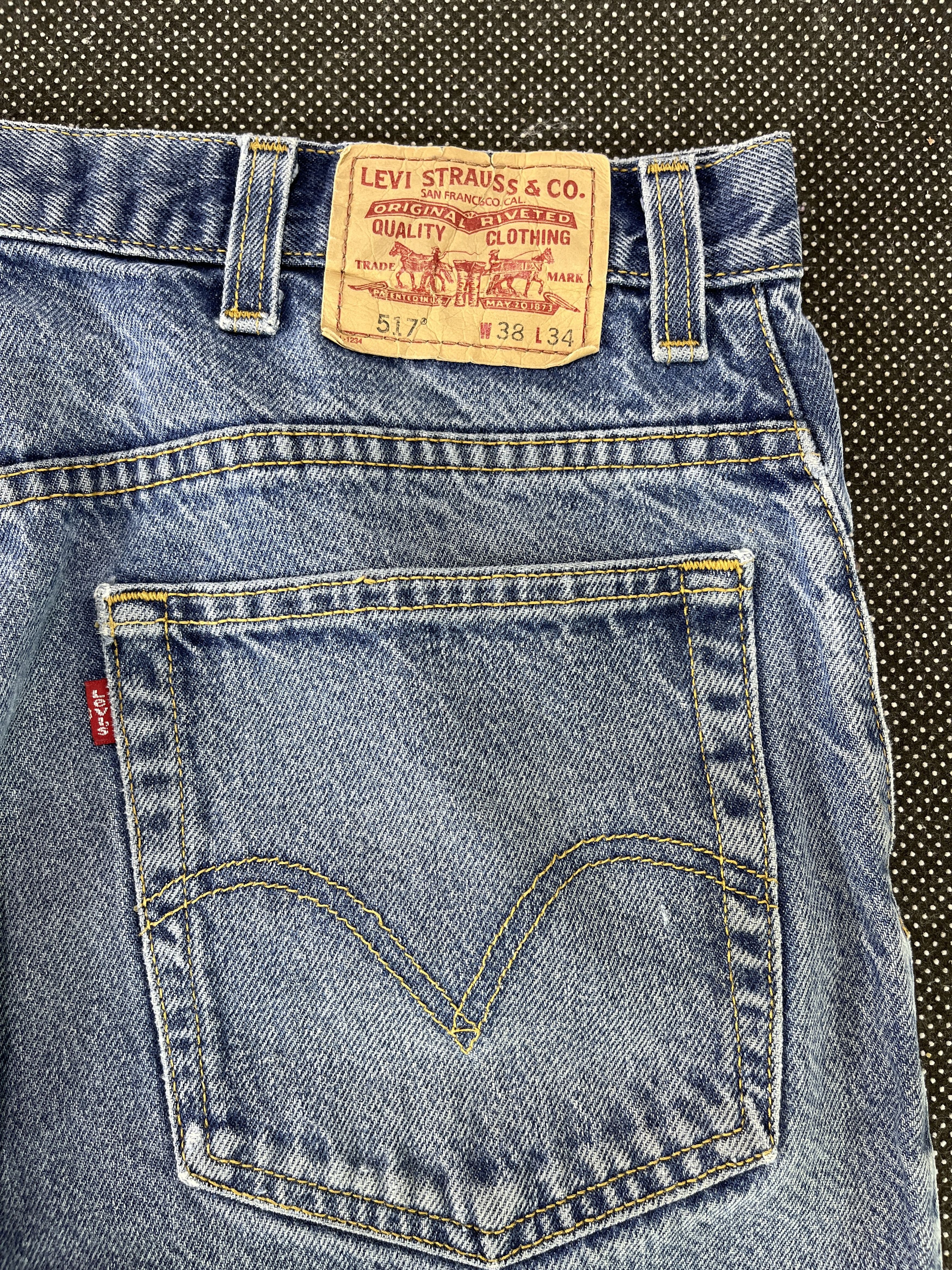 Levi's Vintage Levis 517 Flare Jeans - J293 Size US 39 - 10 Thumbnail