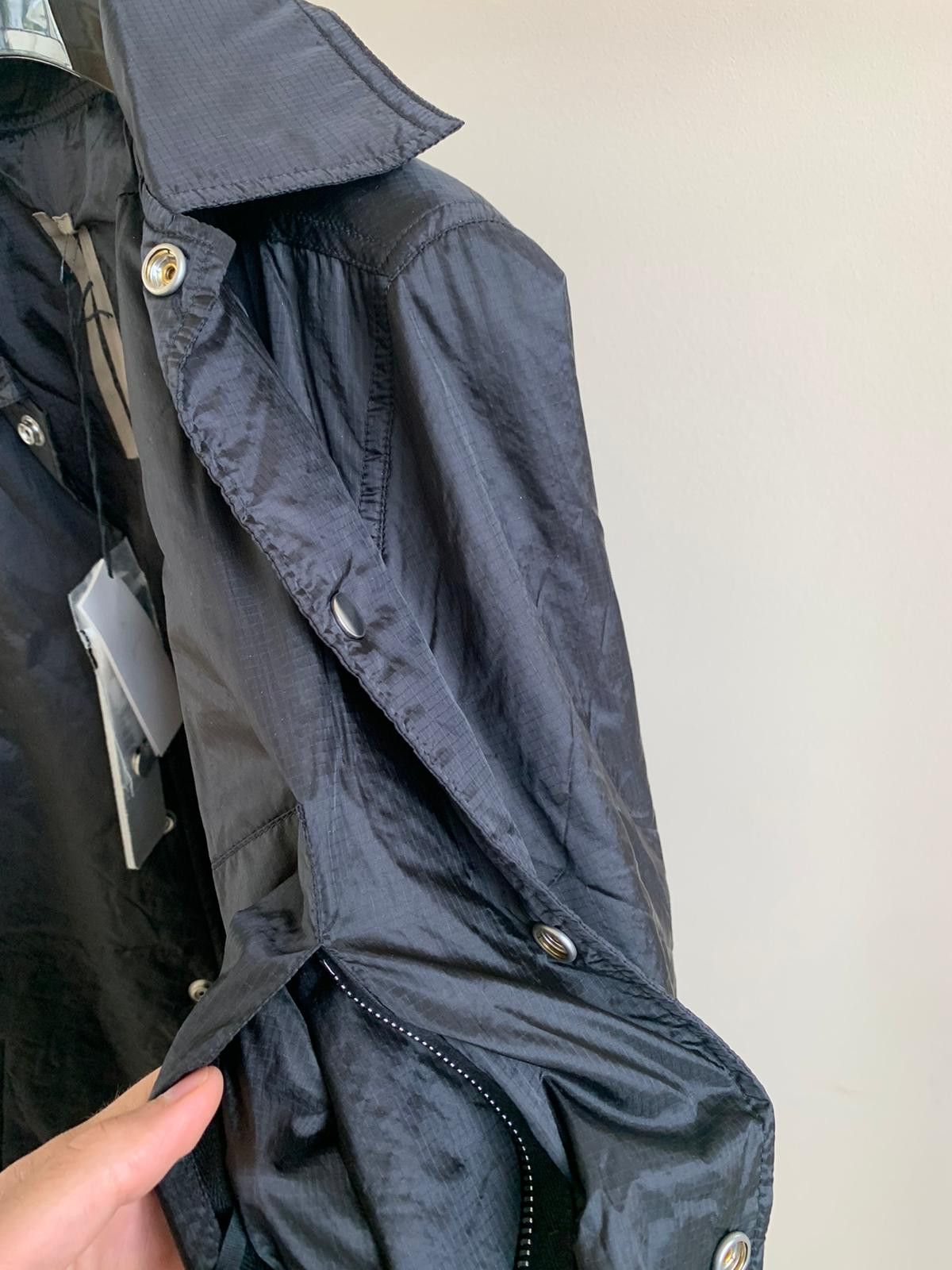 Rick Owens Drkshdw FW18 Snap Button Up Jacket in Black Size US S / EU 44-46 / 1 - 4 Thumbnail