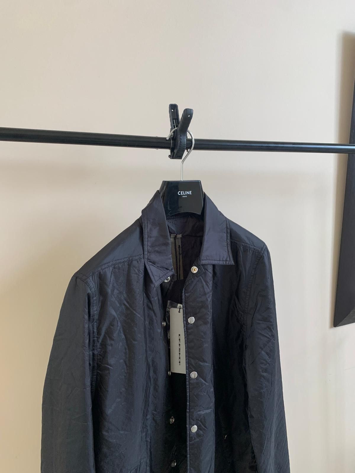 Rick Owens Drkshdw FW18 Snap Button Up Jacket in Black Size US S / EU 44-46 / 1 - 7 Thumbnail