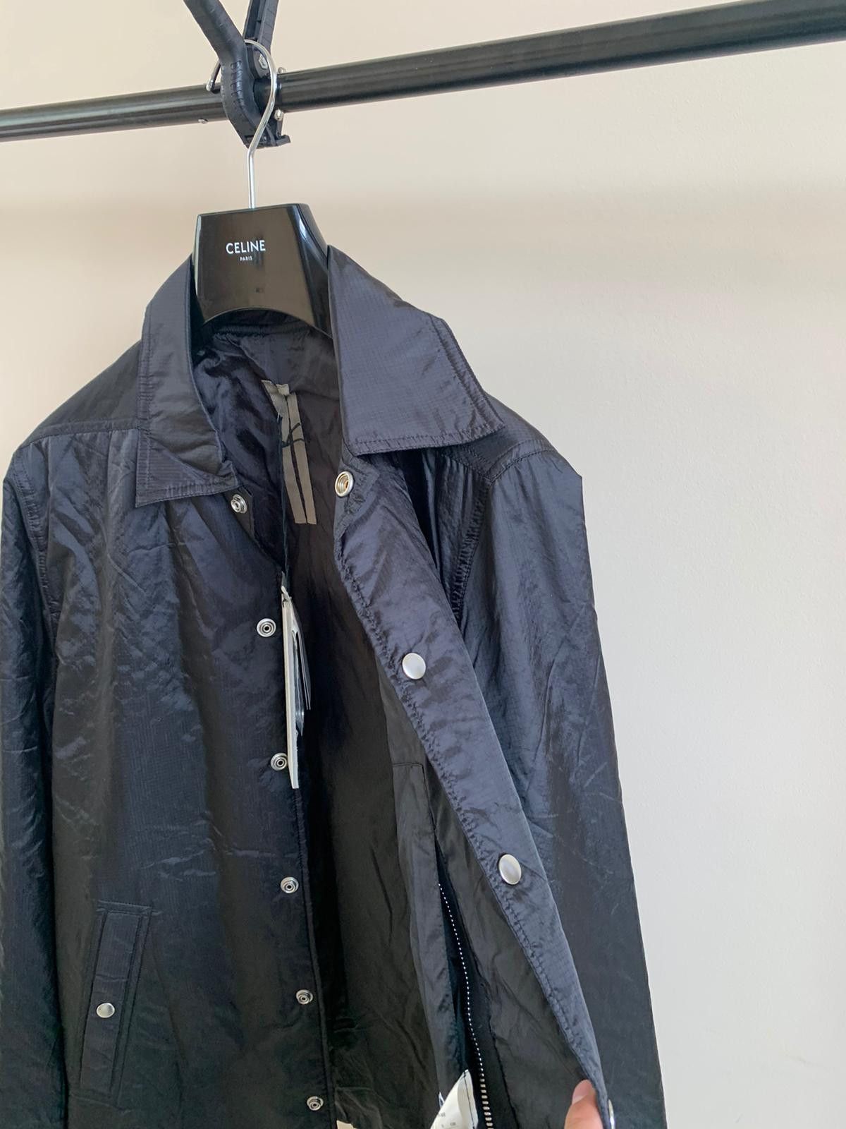 Rick Owens Drkshdw FW18 Snap Button Up Jacket in Black Size US S / EU 44-46 / 1 - 3 Thumbnail