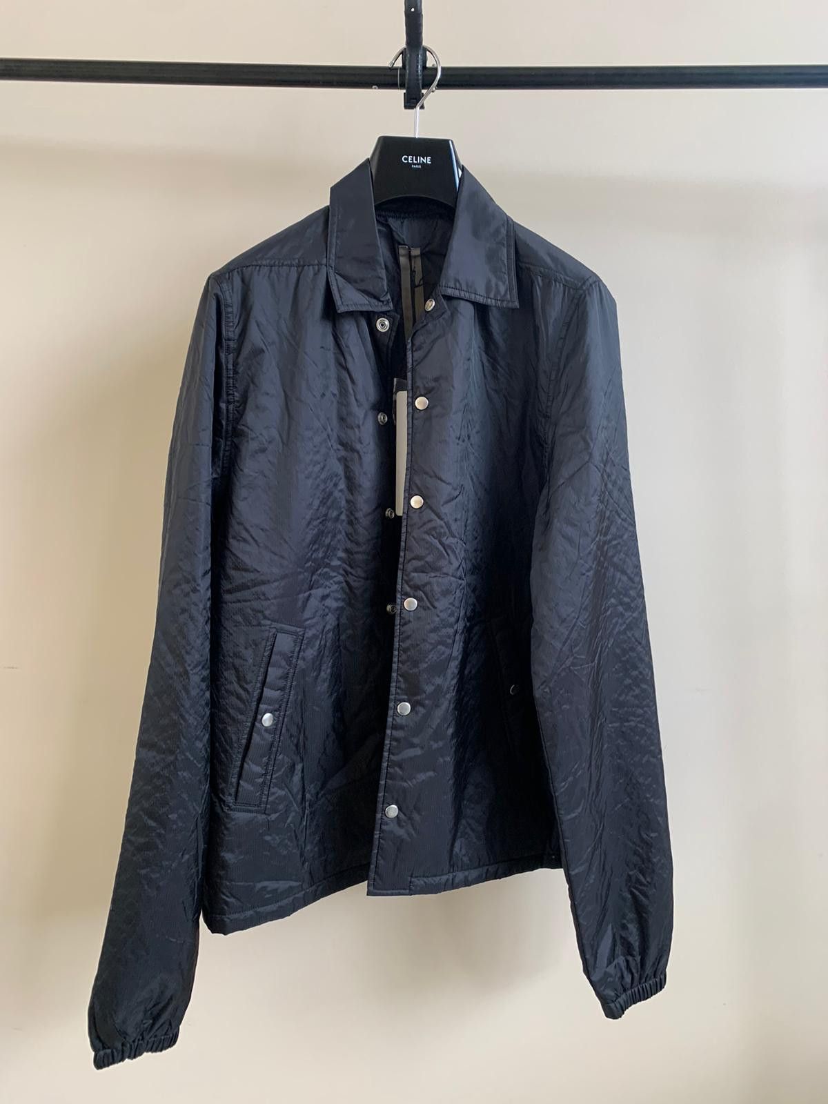 Rick Owens Drkshdw FW18 Snap Button Up Jacket in Black Size US S / EU 44-46 / 1 - 5 Thumbnail