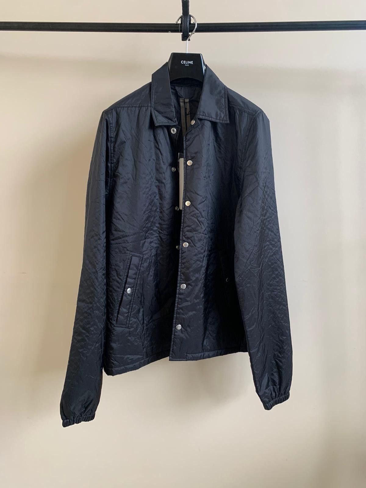 Rick Owens Drkshdw FW18 Snap Button Up Jacket in Black Size US S / EU 44-46 / 1 - 6 Thumbnail