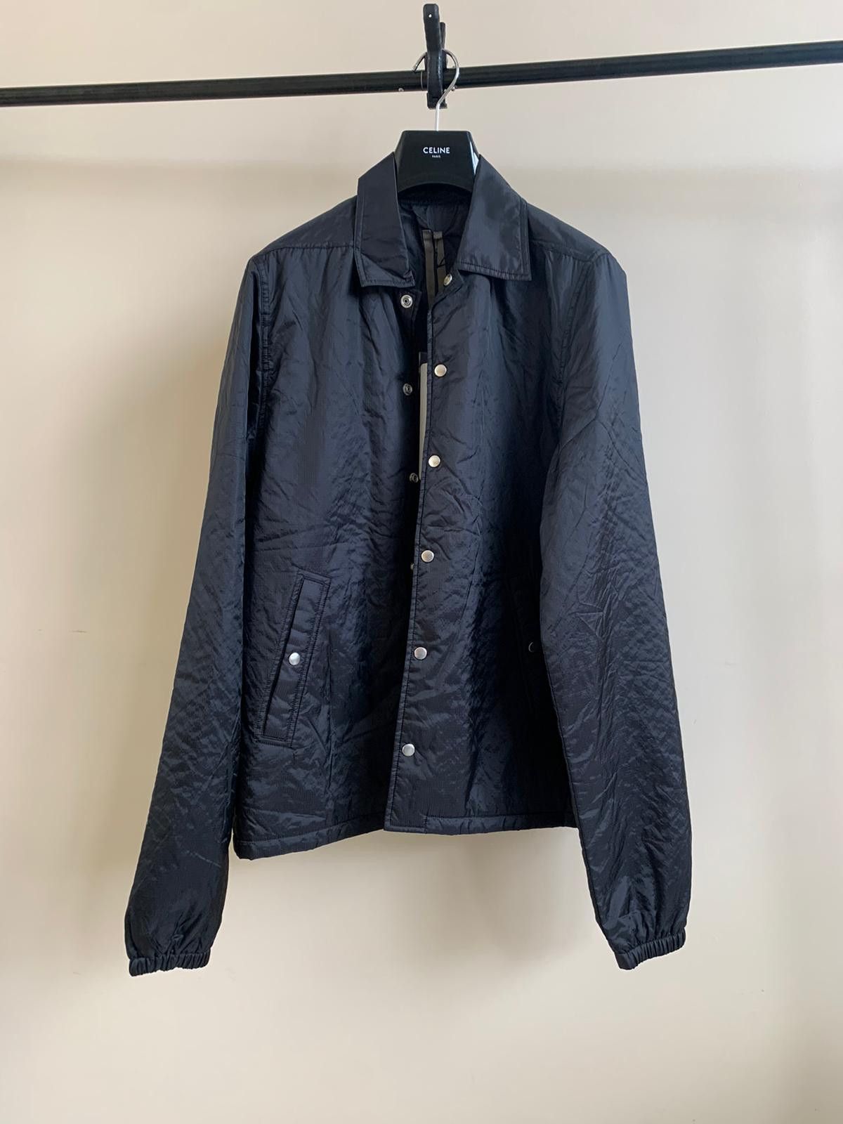 Rick Owens Drkshdw FW18 Snap Button Up Jacket in Black Size US S / EU 44-46 / 1 - 1 Thumbnail