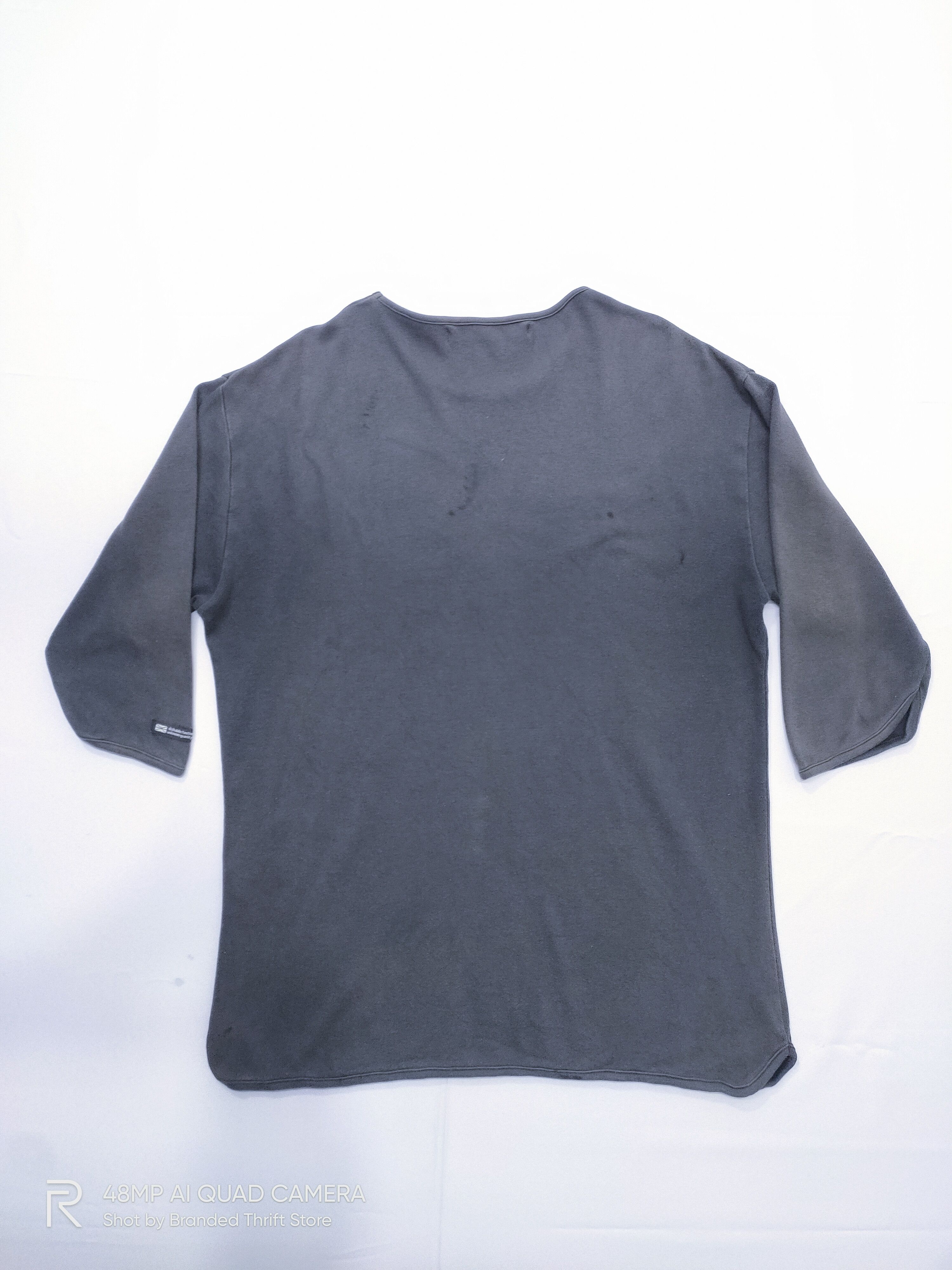 DFYNT × General Quarters × Vintage Vintage DFY NO10 Britain Plain 3Q Faded Sweatwear Tee Shirt Size US L / EU 52-54 / 3 - 2 Thumbnail