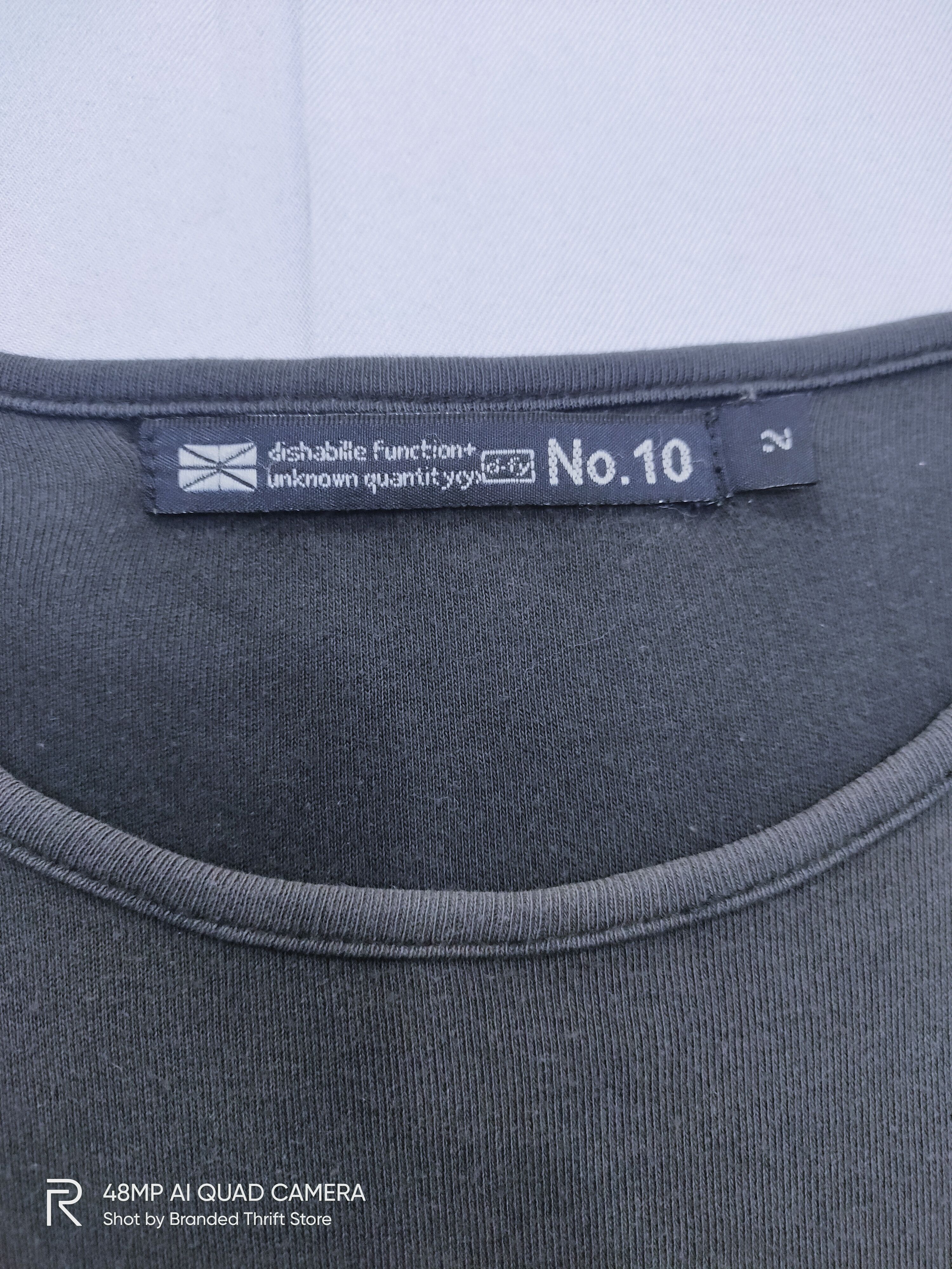 DFYNT × General Quarters × Vintage Vintage DFY NO10 Britain Plain 3Q Faded Sweatwear Tee Shirt Size US L / EU 52-54 / 3 - 10 Thumbnail