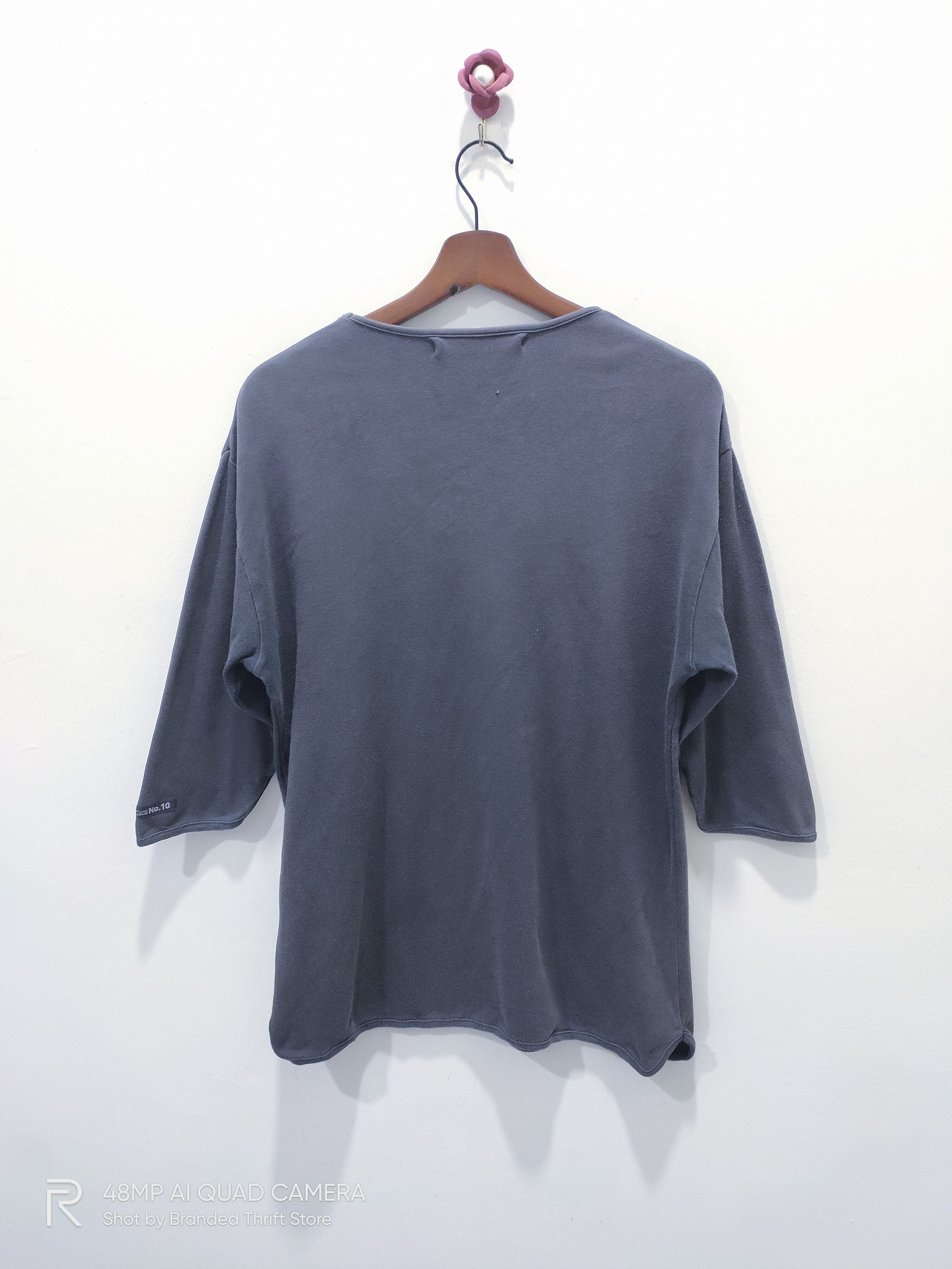 DFYNT × General Quarters × Vintage Vintage DFY NO10 Britain Plain 3Q Faded Sweatwear Tee Shirt Size US L / EU 52-54 / 3 - 3 Thumbnail