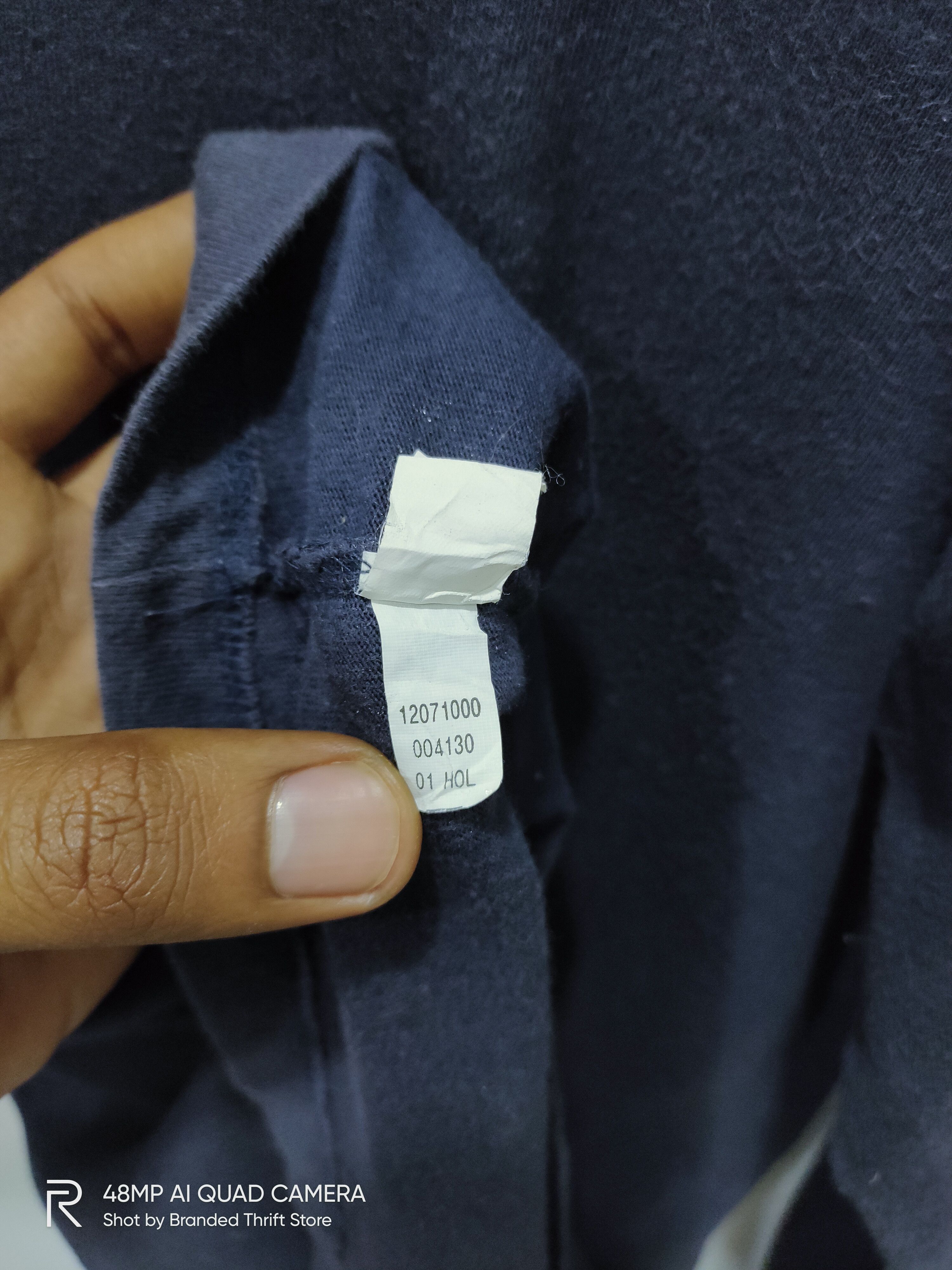 Gap × Vintage Vtg GAP EST1969 Crewneck Plain Sweatshirt Longsleeve Tshirt Size US L / EU 52-54 / 3 - 6 Thumbnail