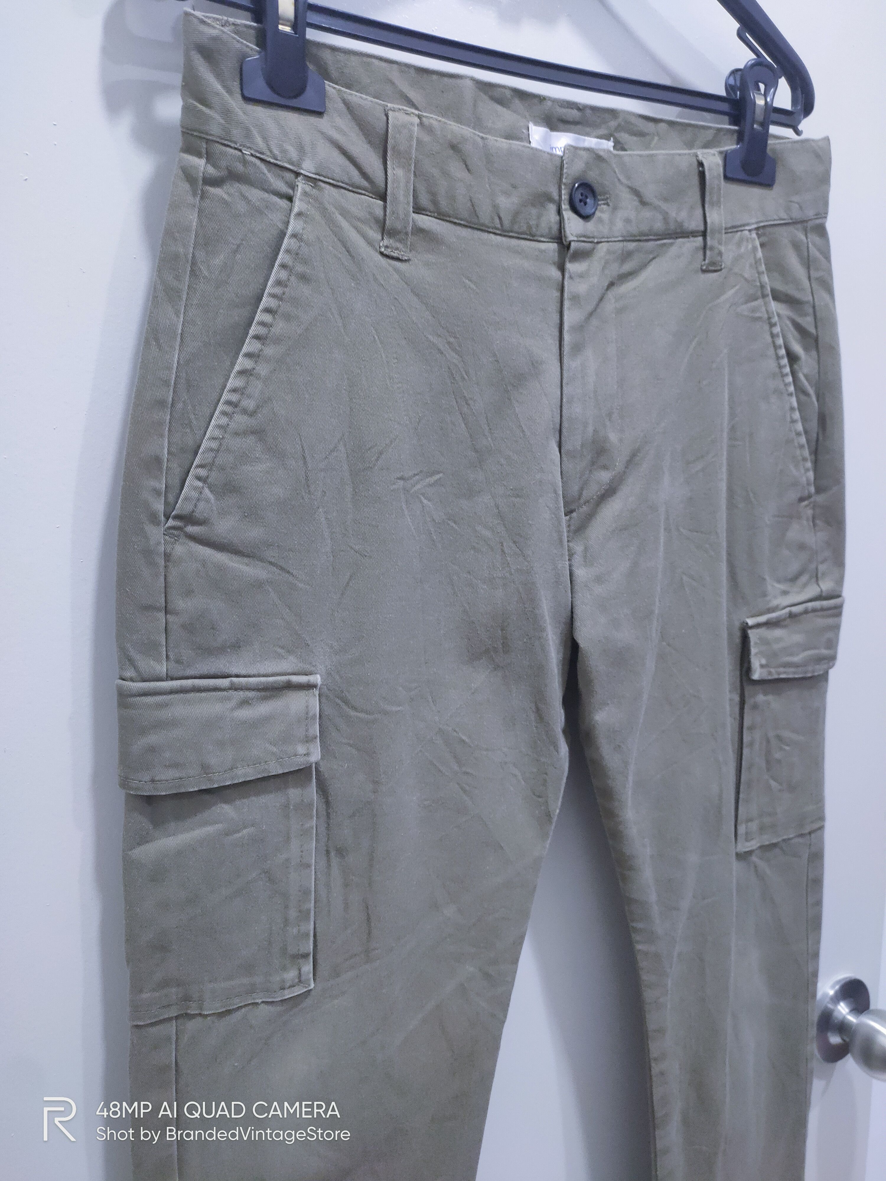 Designer × Japanese Brand IMPROVES Skinny Slimfit Multipocket Tactical Art Cargo Pant Size US 30 / EU 46 - 5 Thumbnail