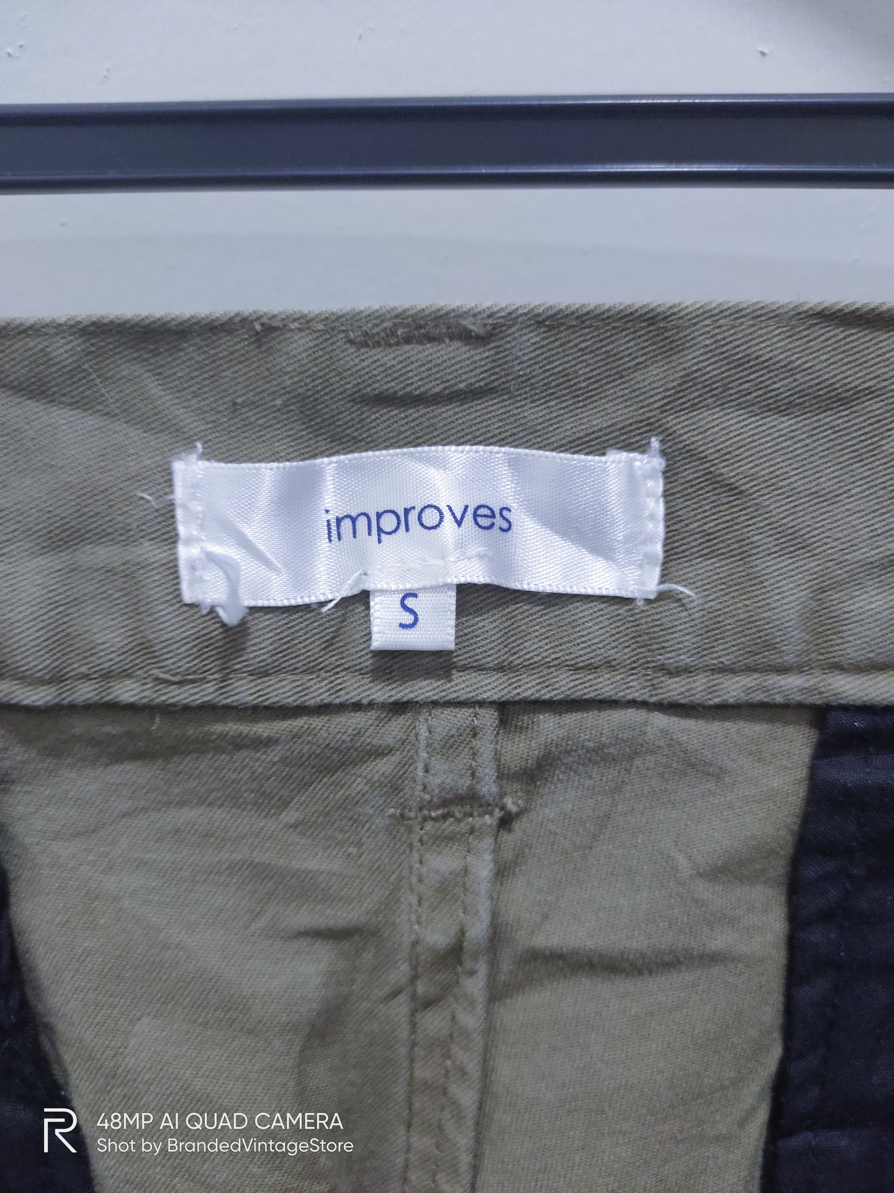 Designer × Japanese Brand IMPROVES Skinny Slimfit Multipocket Tactical Art Cargo Pant Size US 30 / EU 46 - 15 Thumbnail