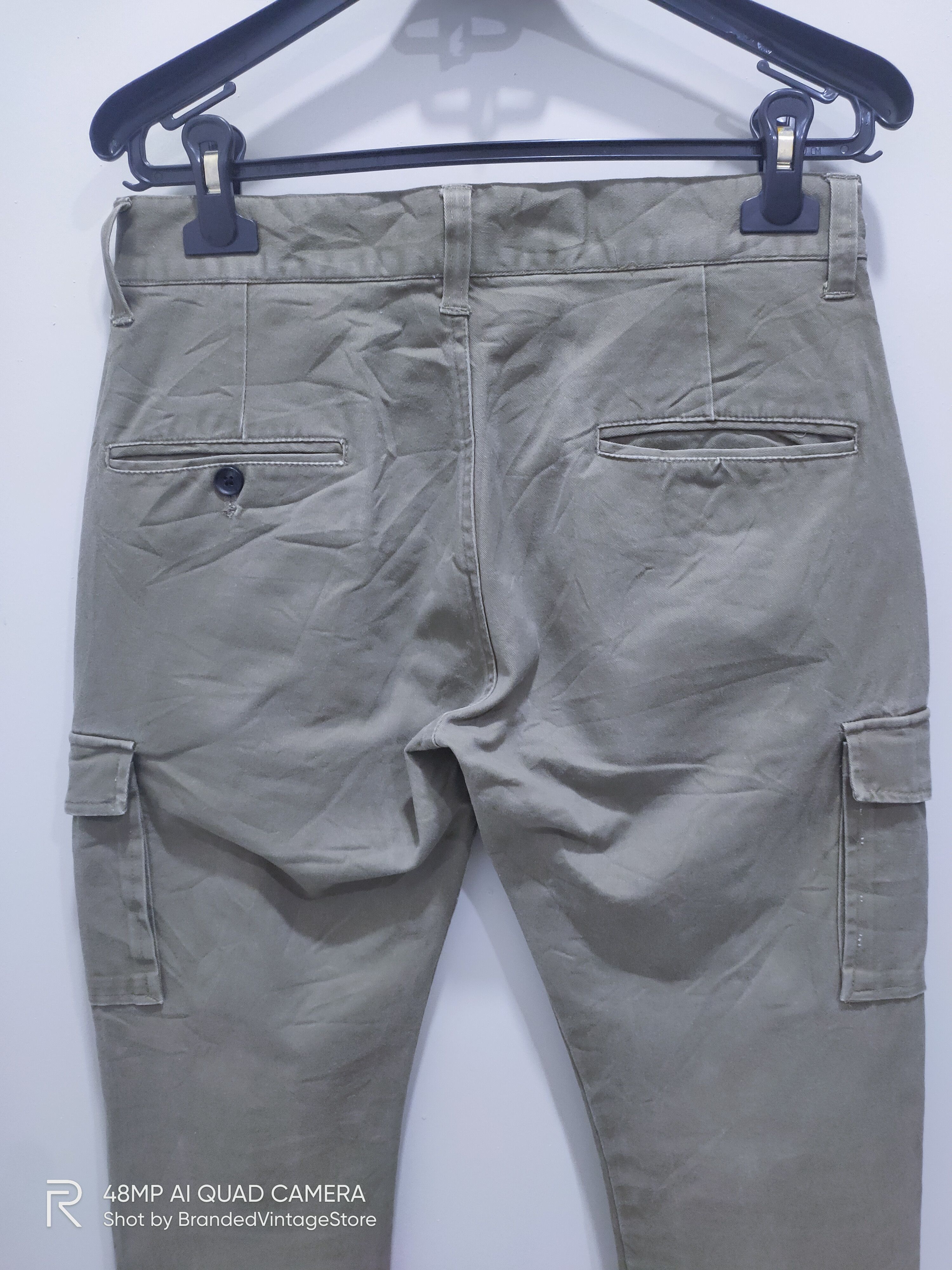 Designer × Japanese Brand IMPROVES Skinny Slimfit Multipocket Tactical Art Cargo Pant Size US 30 / EU 46 - 8 Thumbnail