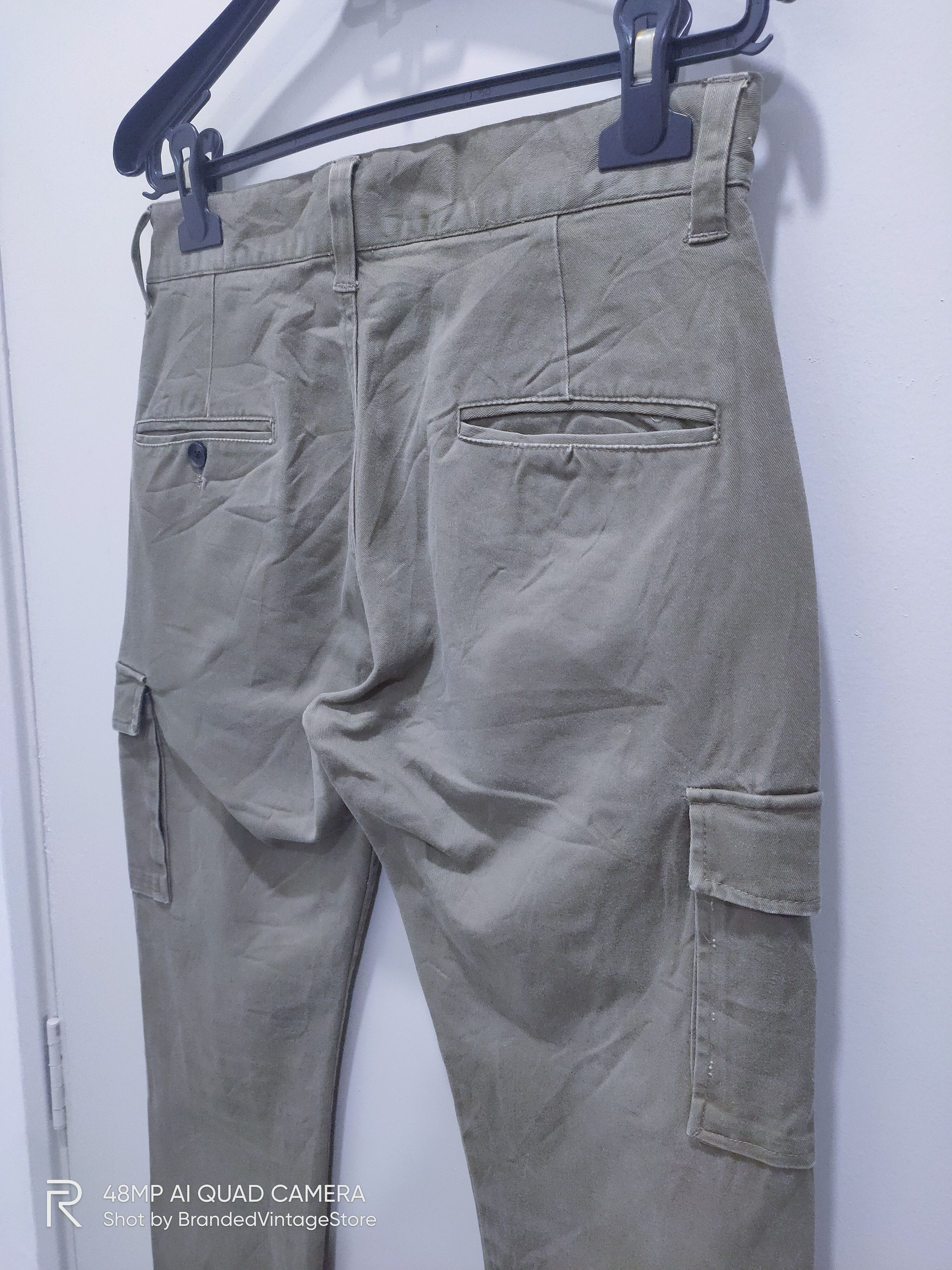 Designer × Japanese Brand IMPROVES Skinny Slimfit Multipocket Tactical Art Cargo Pant Size US 30 / EU 46 - 11 Thumbnail