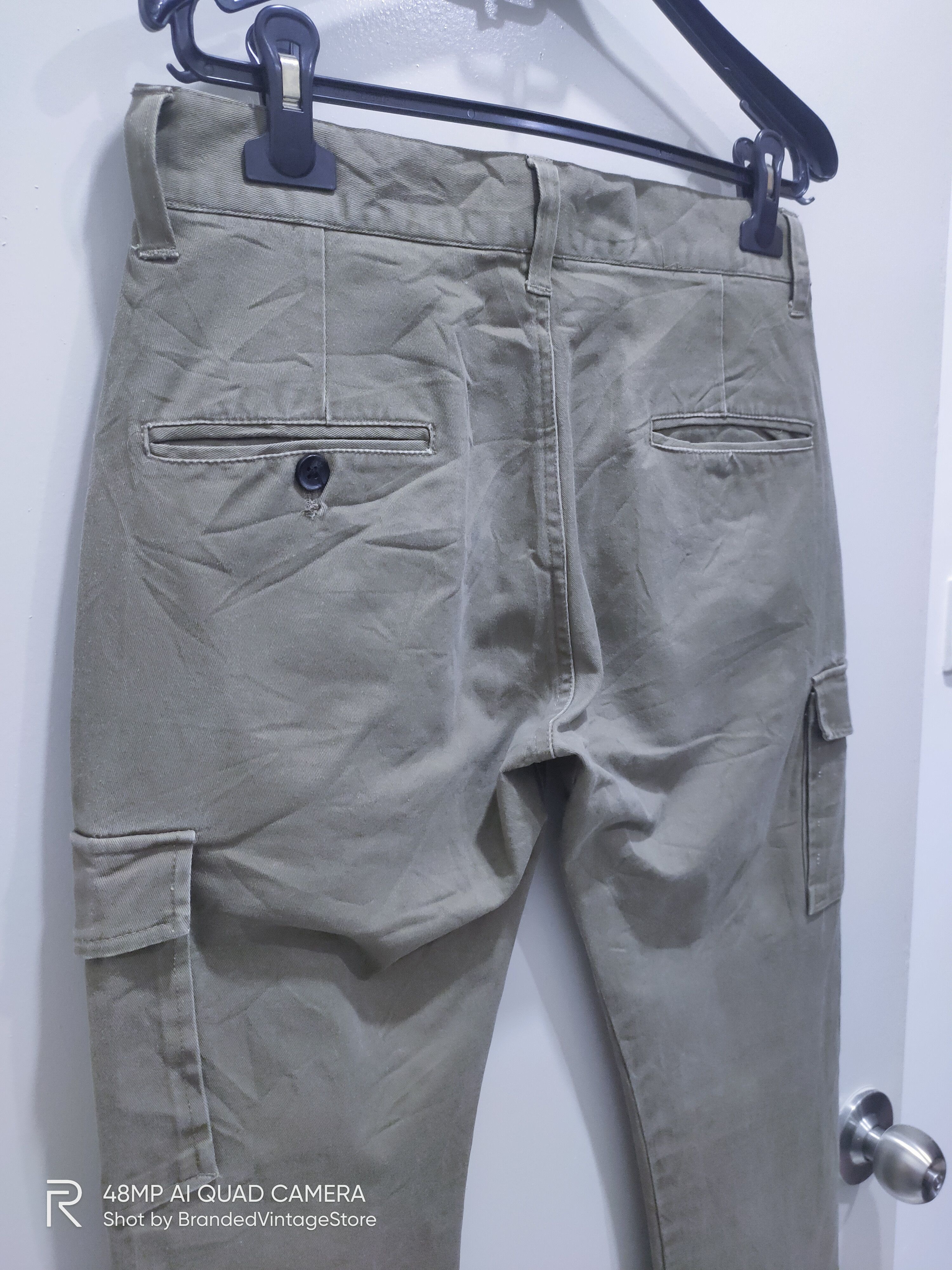Designer × Japanese Brand IMPROVES Skinny Slimfit Multipocket Tactical Art Cargo Pant Size US 30 / EU 46 - 10 Thumbnail