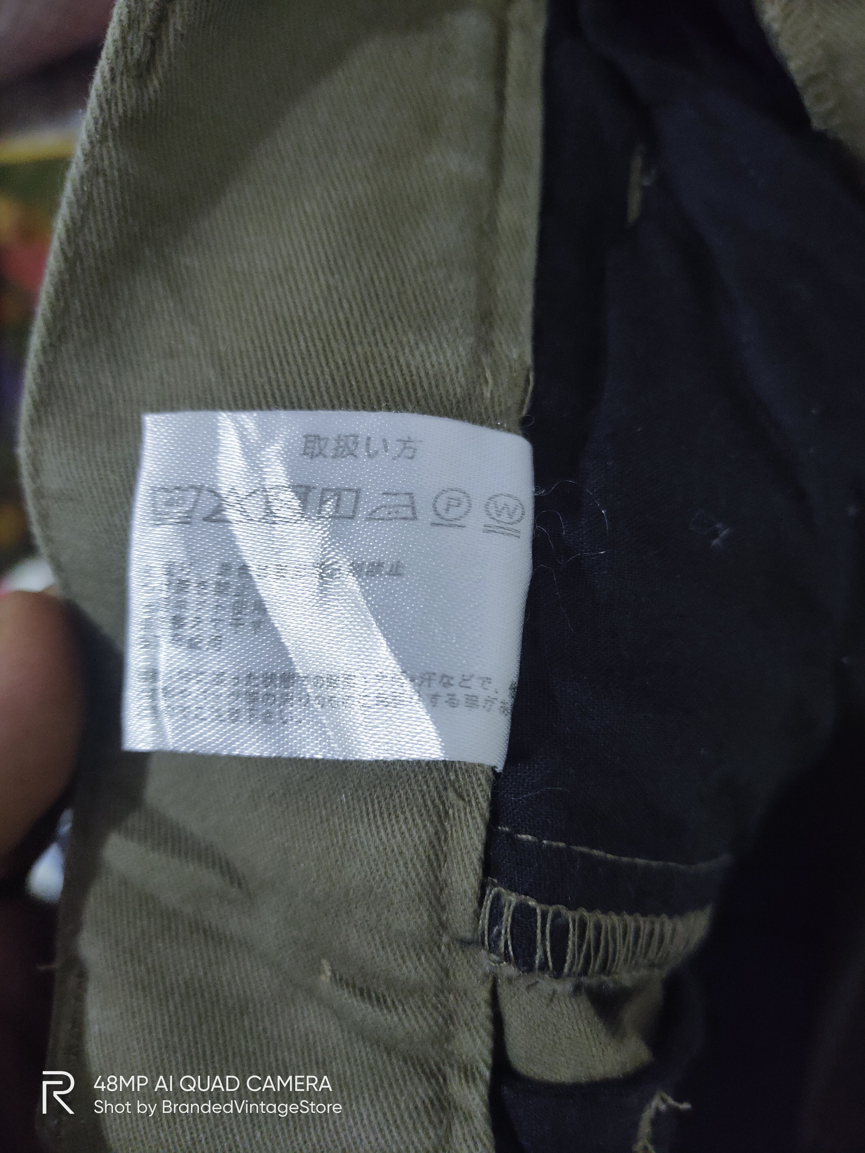 Designer × Japanese Brand IMPROVES Skinny Slimfit Multipocket Tactical Art Cargo Pant Size US 30 / EU 46 - 17 Thumbnail