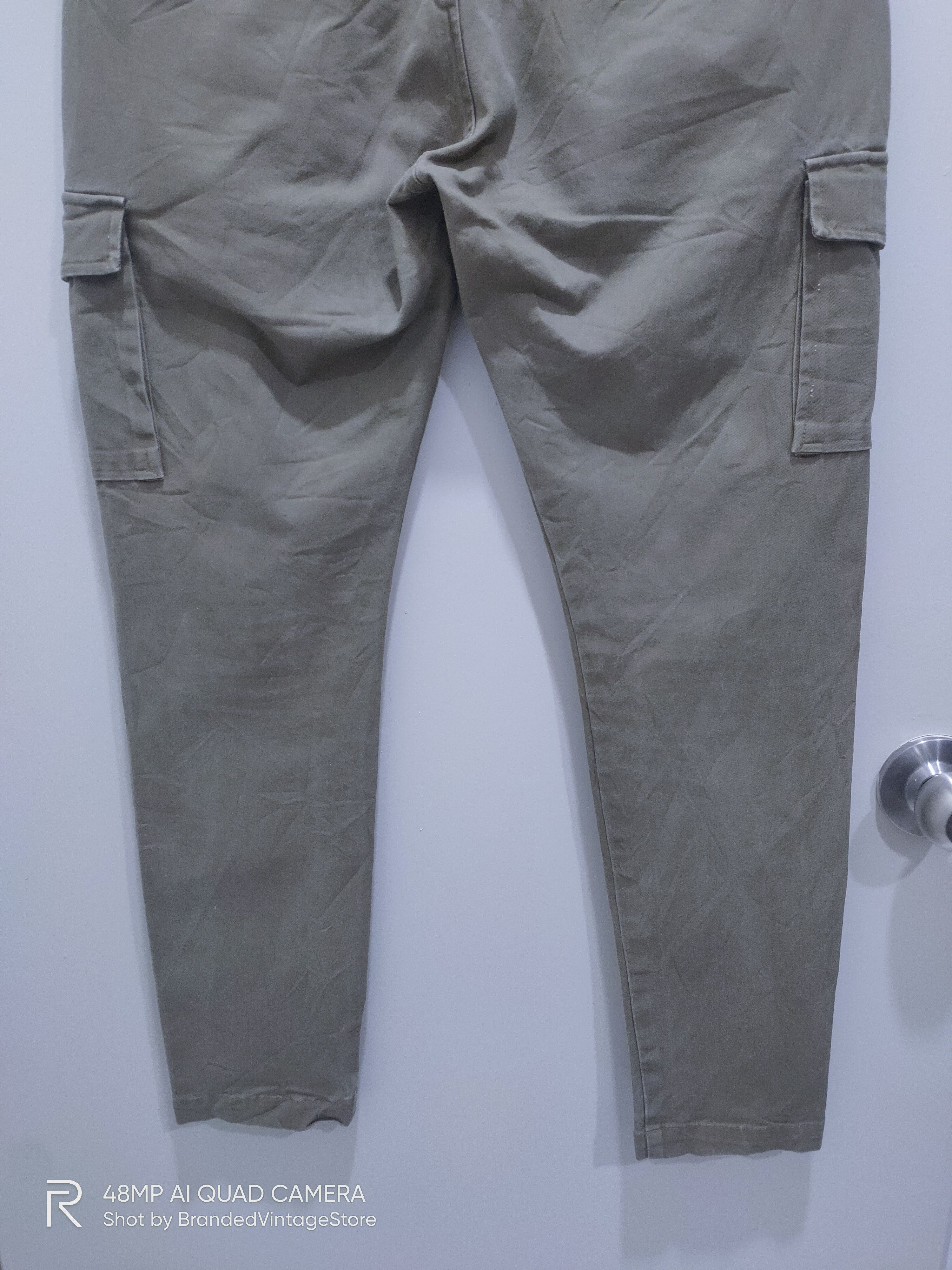 Designer × Japanese Brand IMPROVES Skinny Slimfit Multipocket Tactical Art Cargo Pant Size US 30 / EU 46 - 9 Thumbnail