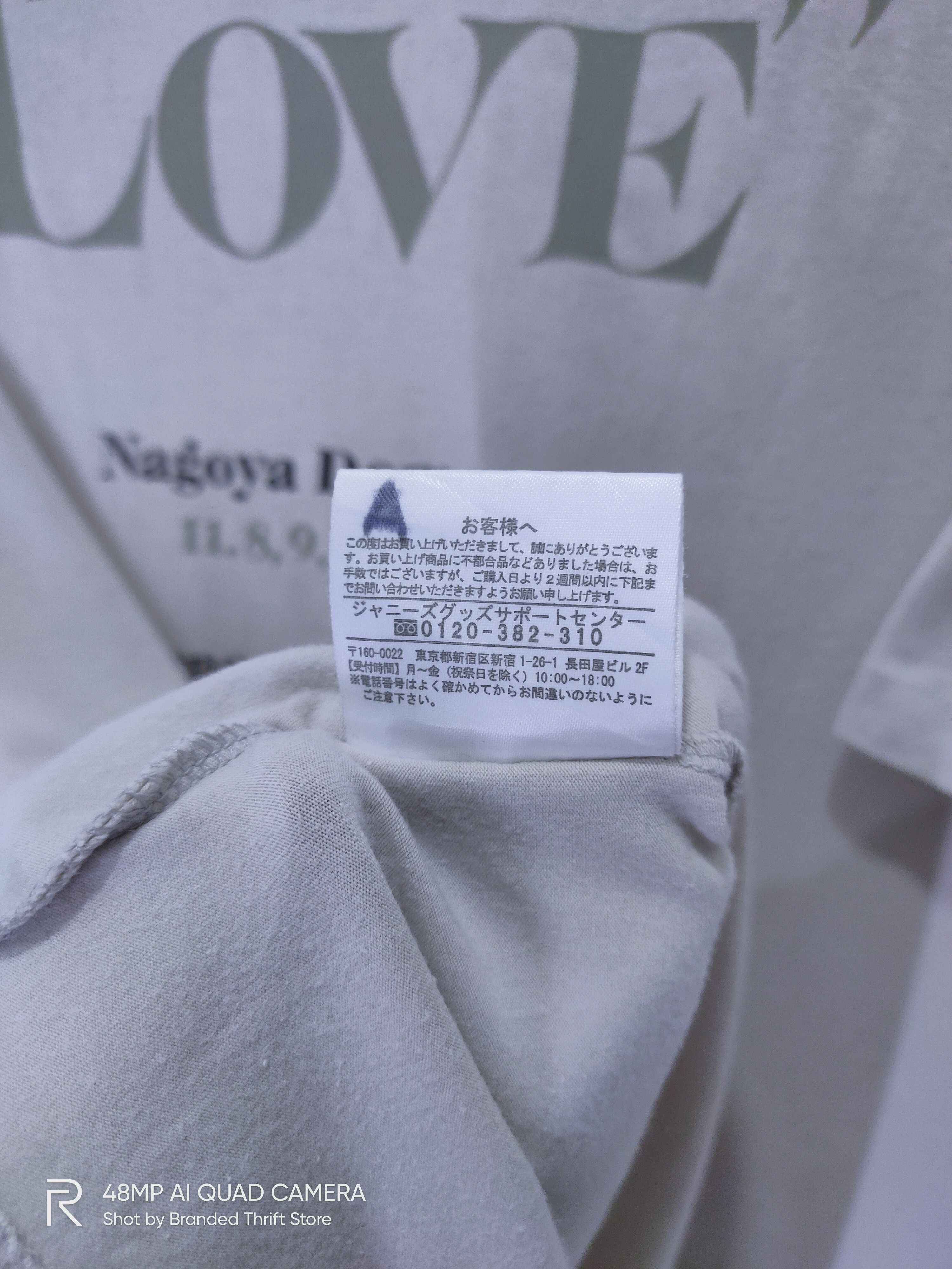 Band Tees LOVE ARASHI Japan Live Tour 2013 Big Graphic KPOP Band Tee Size L / US 10 / IT 46 - 9 Thumbnail
