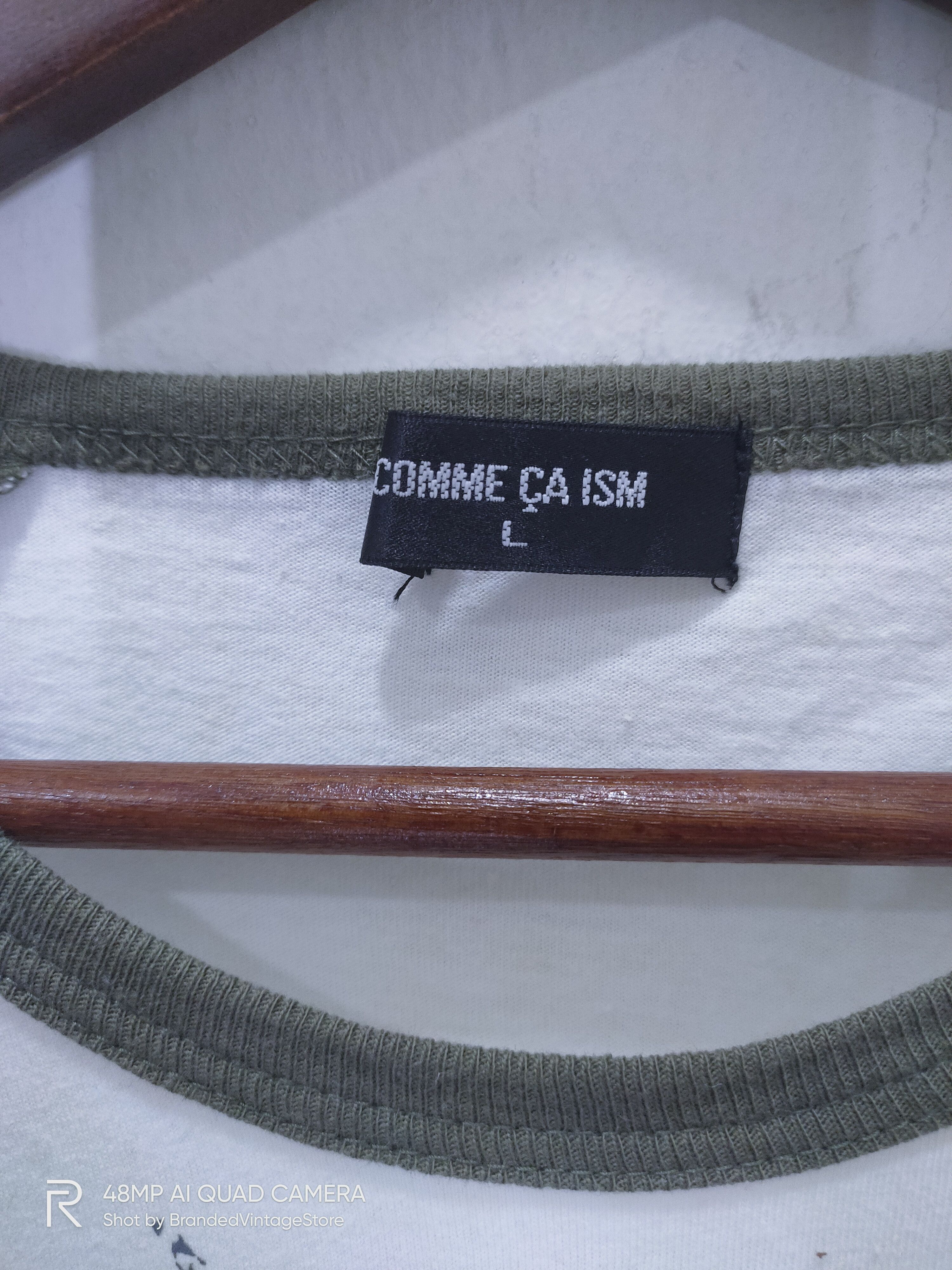 Comme Ca Ism × Japanese Brand × Vintage Vintage COMME CA ISM Necklace BigLogoGraphic Streetwear Tee Size US M / EU 48-50 / 2 - 4 Thumbnail