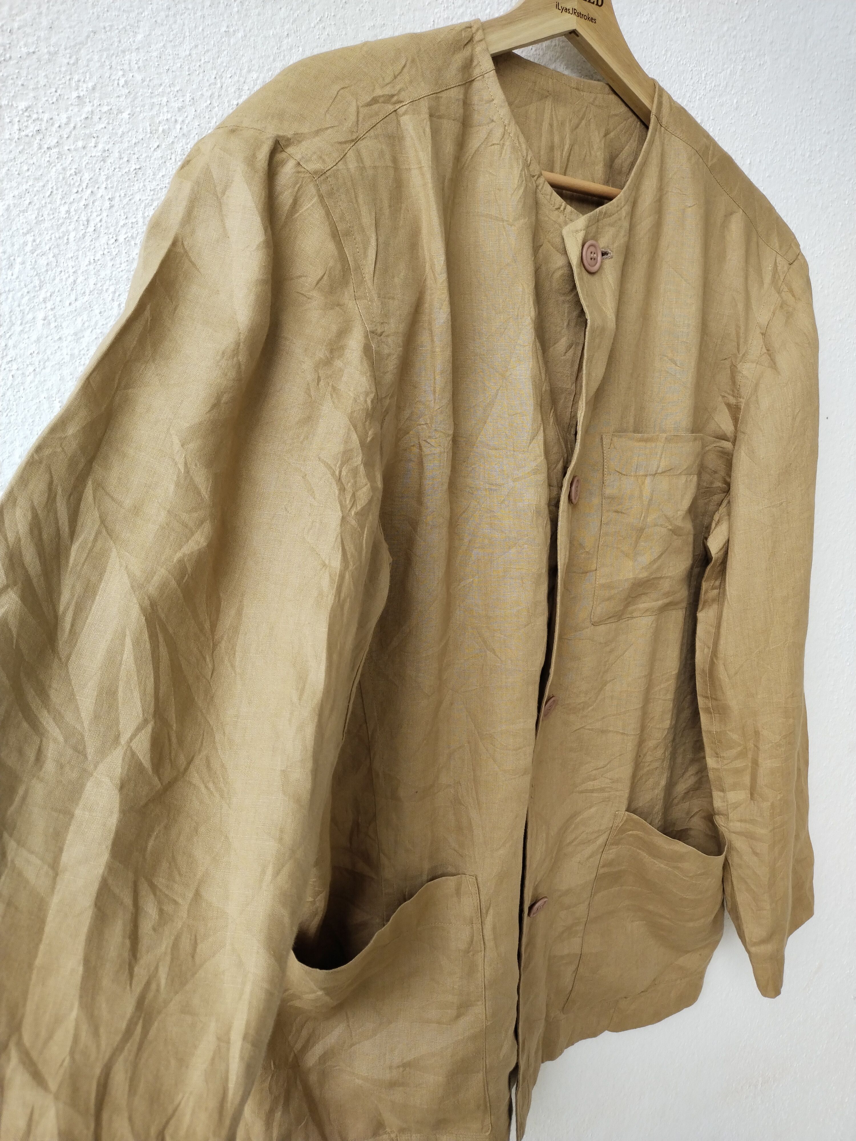 Issey Miyake Vintage 80s Issey Miyake Heavy Coat Men Jacket Size US M / EU 48-50 / 2 - 7 Thumbnail