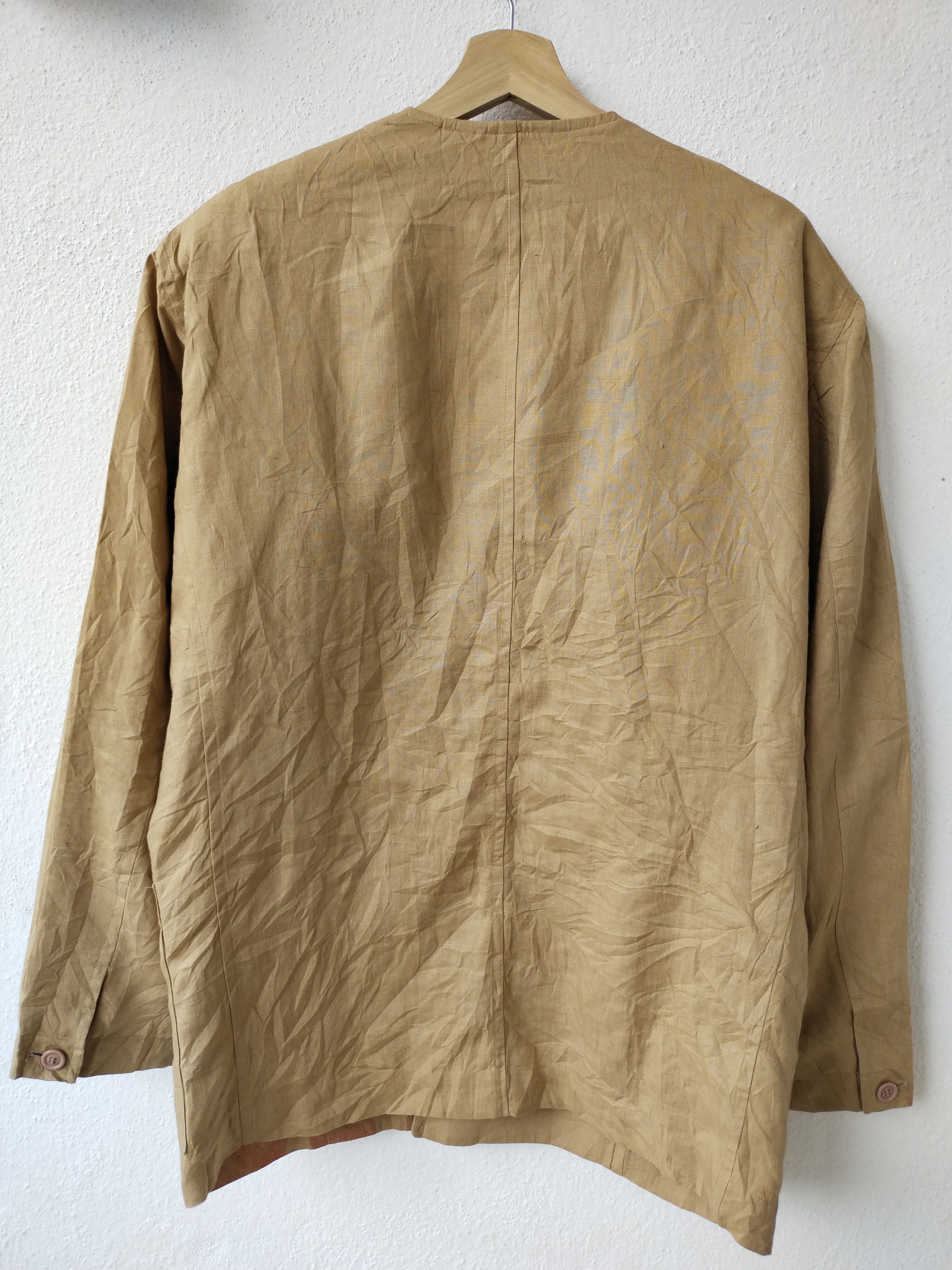 Issey Miyake Vintage 80s Issey Miyake Heavy Coat Men Jacket Size US M / EU 48-50 / 2 - 9 Thumbnail