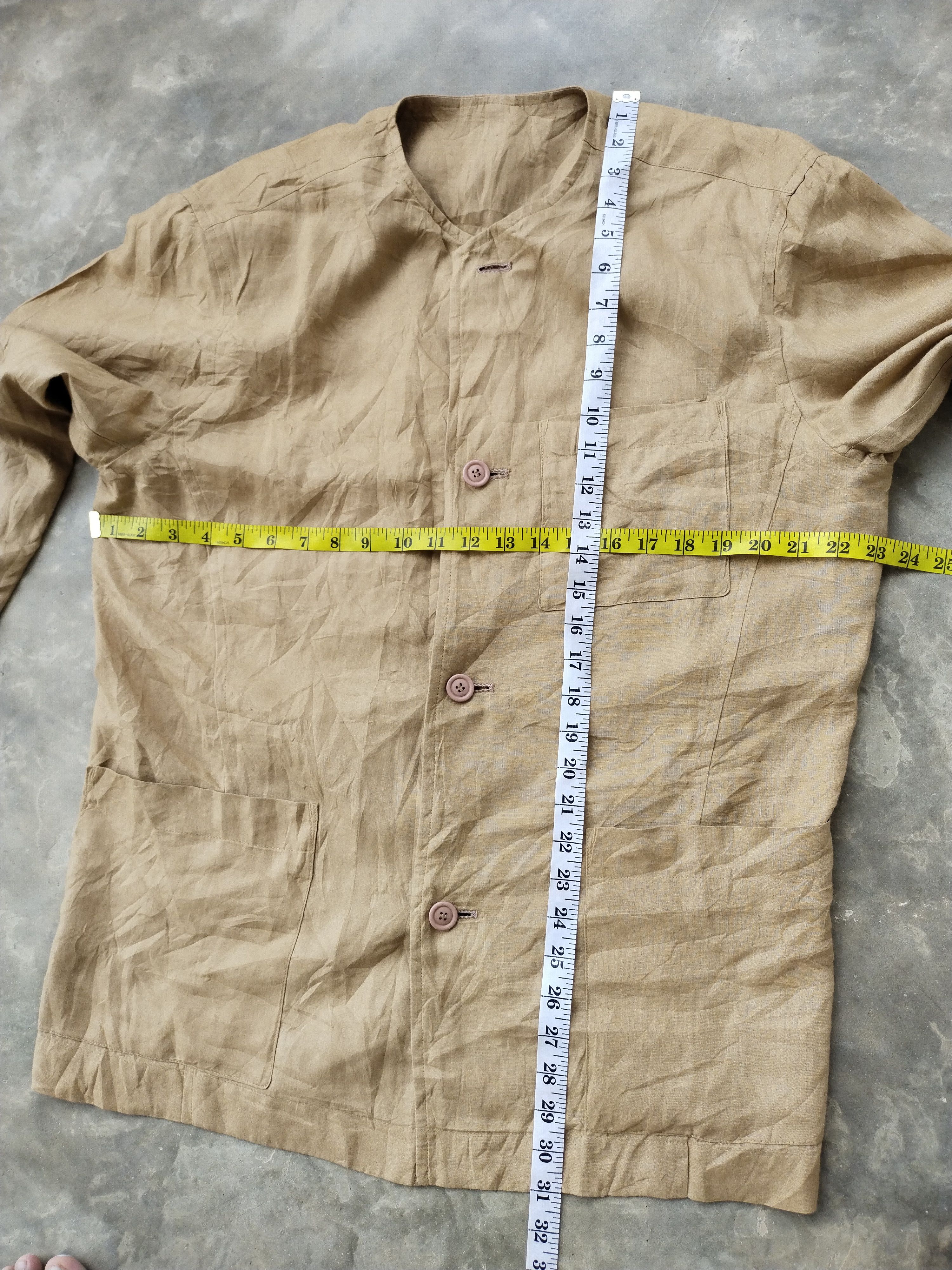 Issey Miyake Vintage 80s Issey Miyake Heavy Coat Men Jacket Size US M / EU 48-50 / 2 - 15 Thumbnail