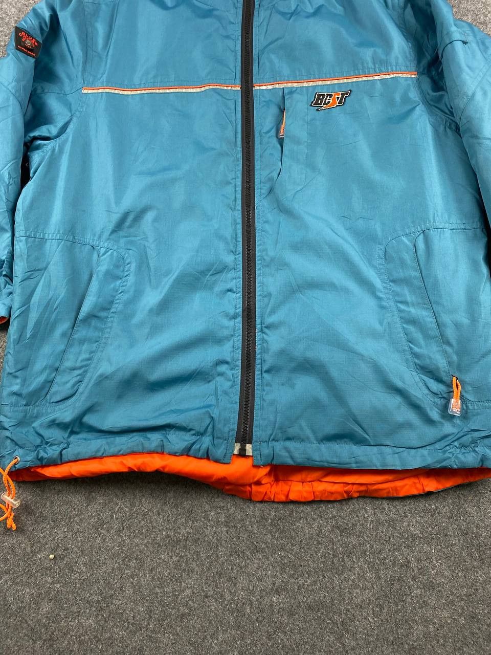 Japanese Brand blue cross hyper gear reversible jacket nice design Size US M / EU 48-50 / 2 - 3 Thumbnail
