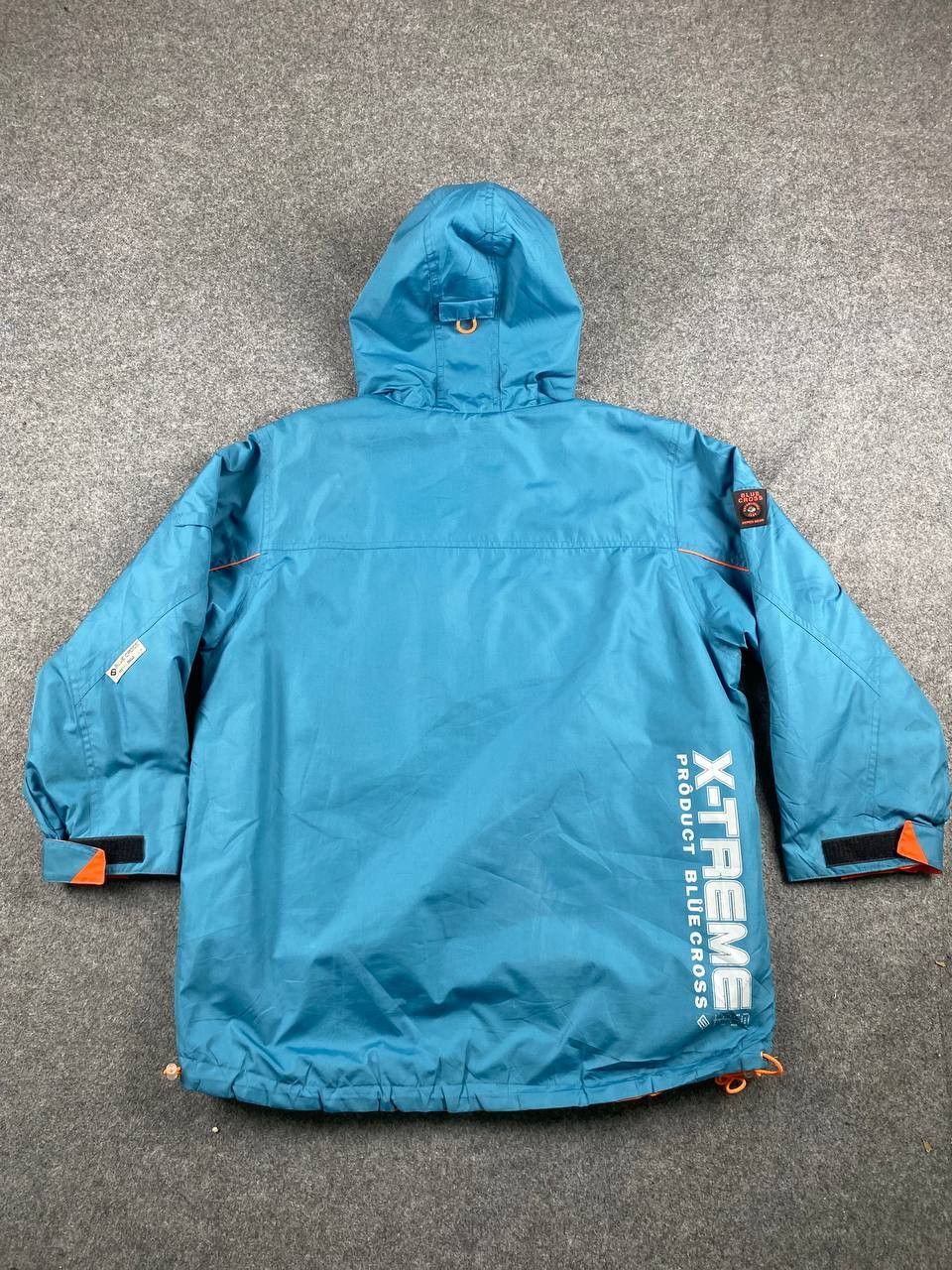 Japanese Brand blue cross hyper gear reversible jacket nice design Size US M / EU 48-50 / 2 - 6 Thumbnail