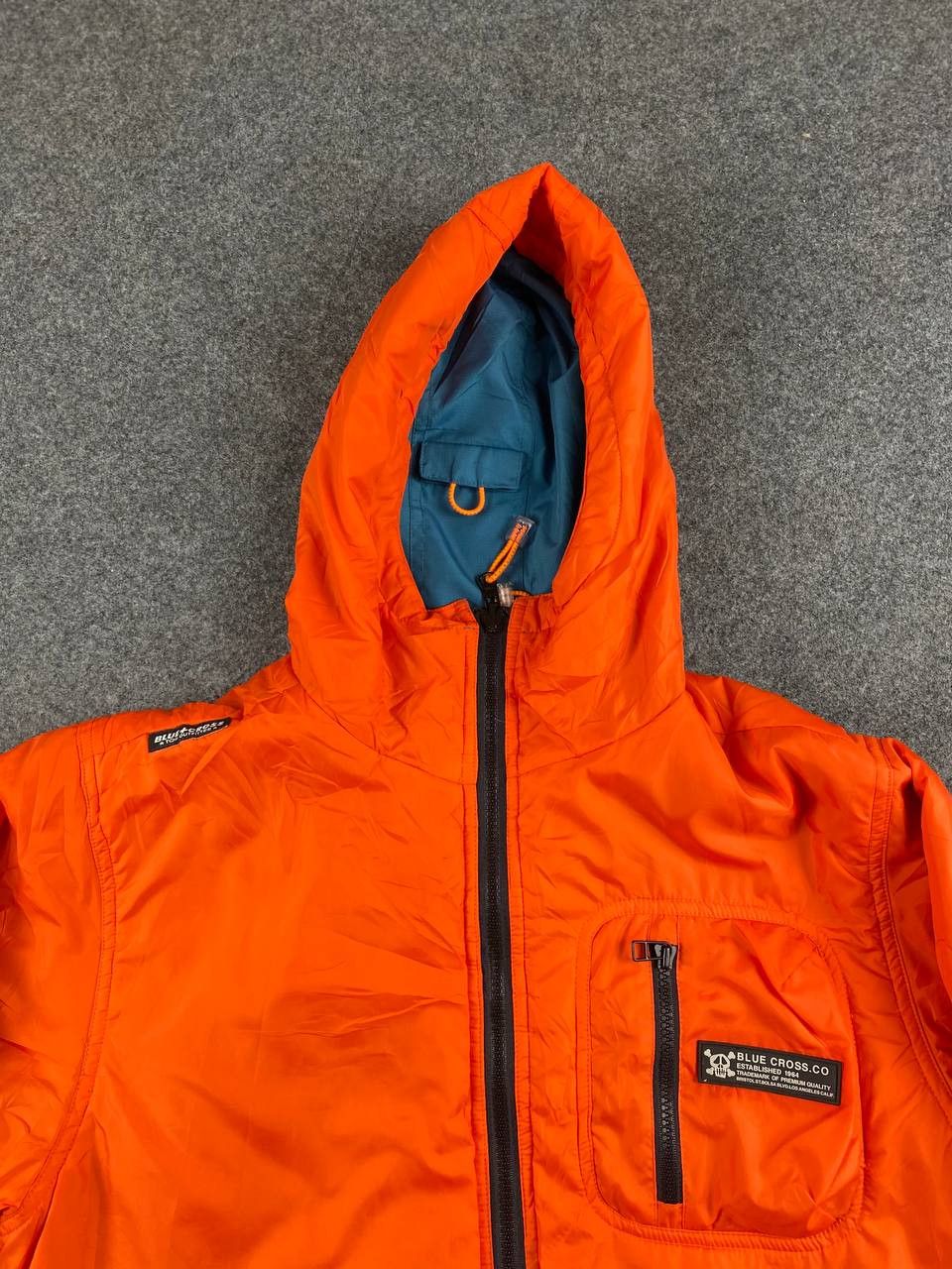 Japanese Brand blue cross hyper gear reversible jacket nice design Size US M / EU 48-50 / 2 - 9 Thumbnail