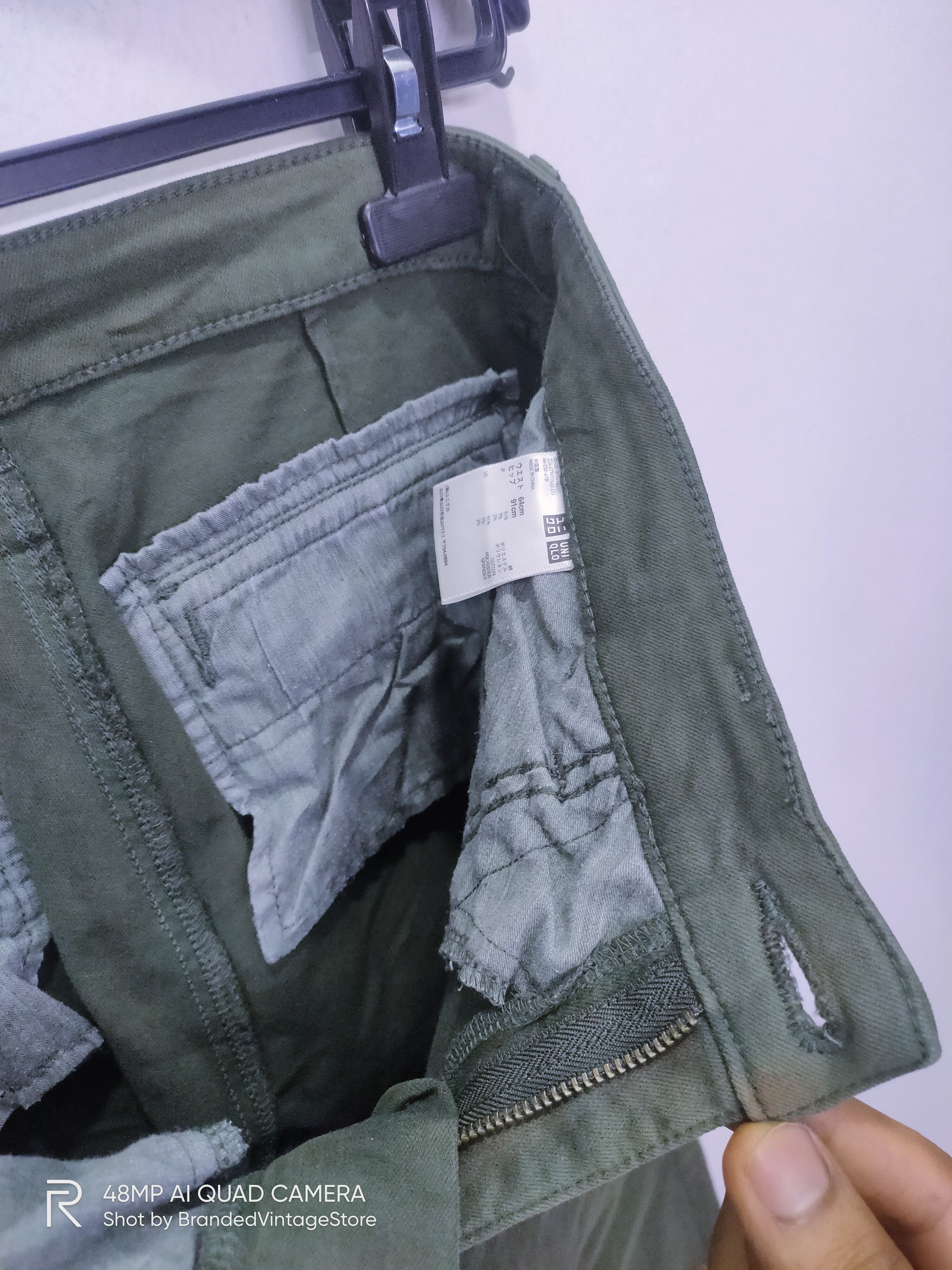 Seditionaries × Uniqlo UNIQLO SkinnySlimfit Multipocket Tactical Utility CargoPant Size US 29 - 15 Thumbnail