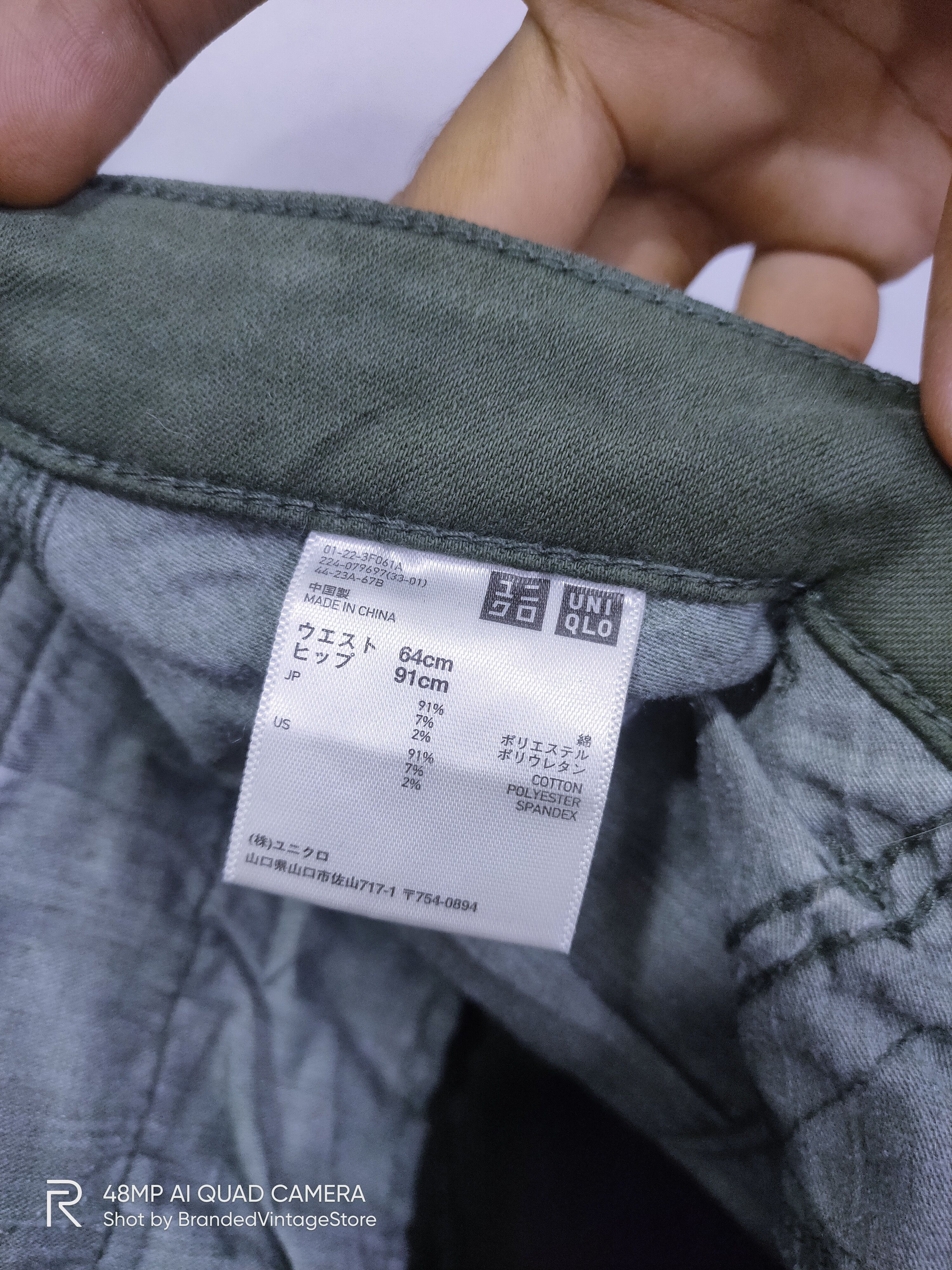 Seditionaries × Uniqlo UNIQLO SkinnySlimfit Multipocket Tactical Utility CargoPant Size US 29 - 16 Thumbnail