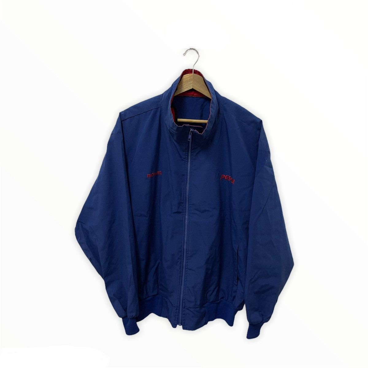 Pepsi × Vintage Vintage Pepsi Mini Logo Zipper Light Jacket Size US XXL / EU 58 / 5 - 1 Thumbnail