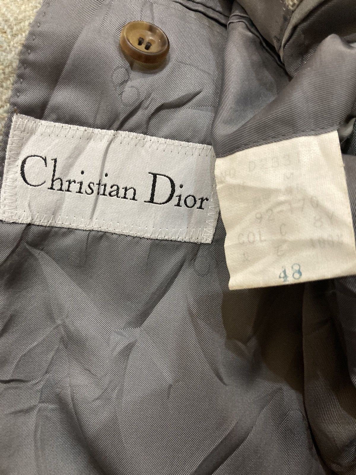 Christian Dior Monsieur CHRISTIAN DIOR BLAZER JACKET Size US L / EU 52-54 / 3 - 6 Thumbnail