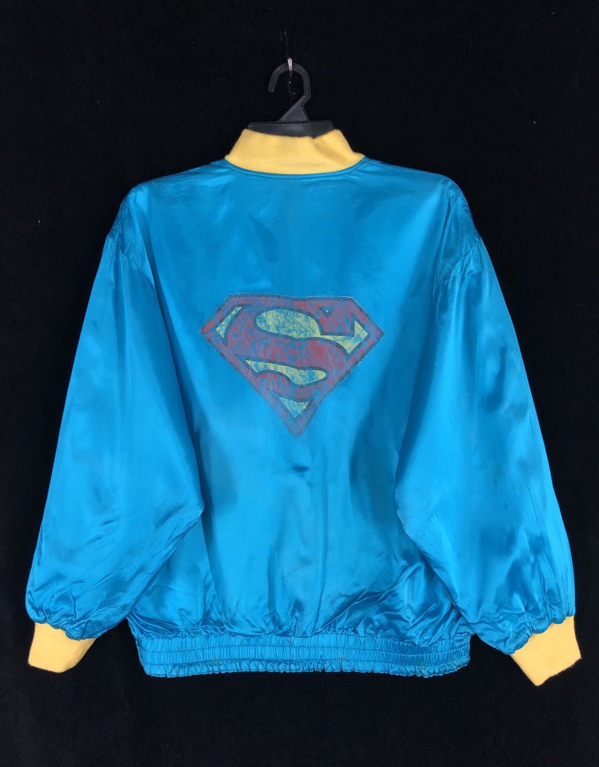 Rare Vintage Superman Reversible Jacket Daily Planet Jacket