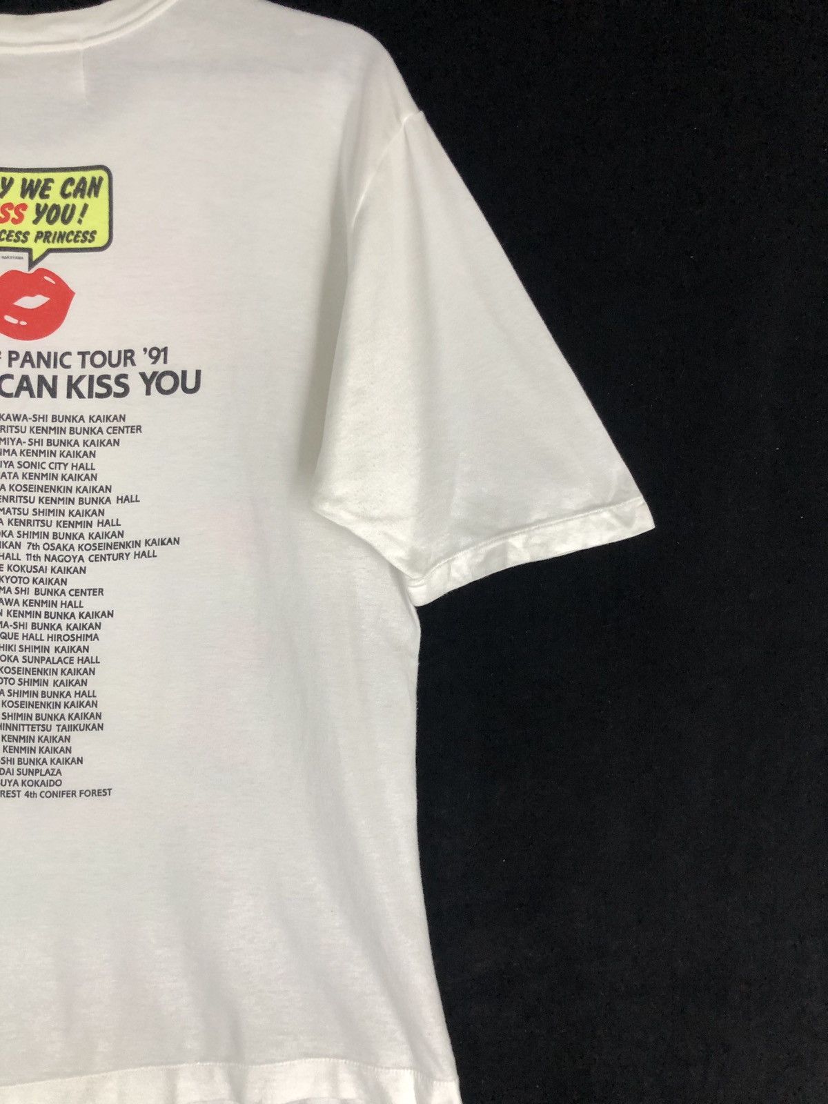 Band Tees × Vintage Rare Princess Princess Panis Tour 91 Only We Can Kiss You Size US M / EU 48-50 / 2 - 10 Thumbnail