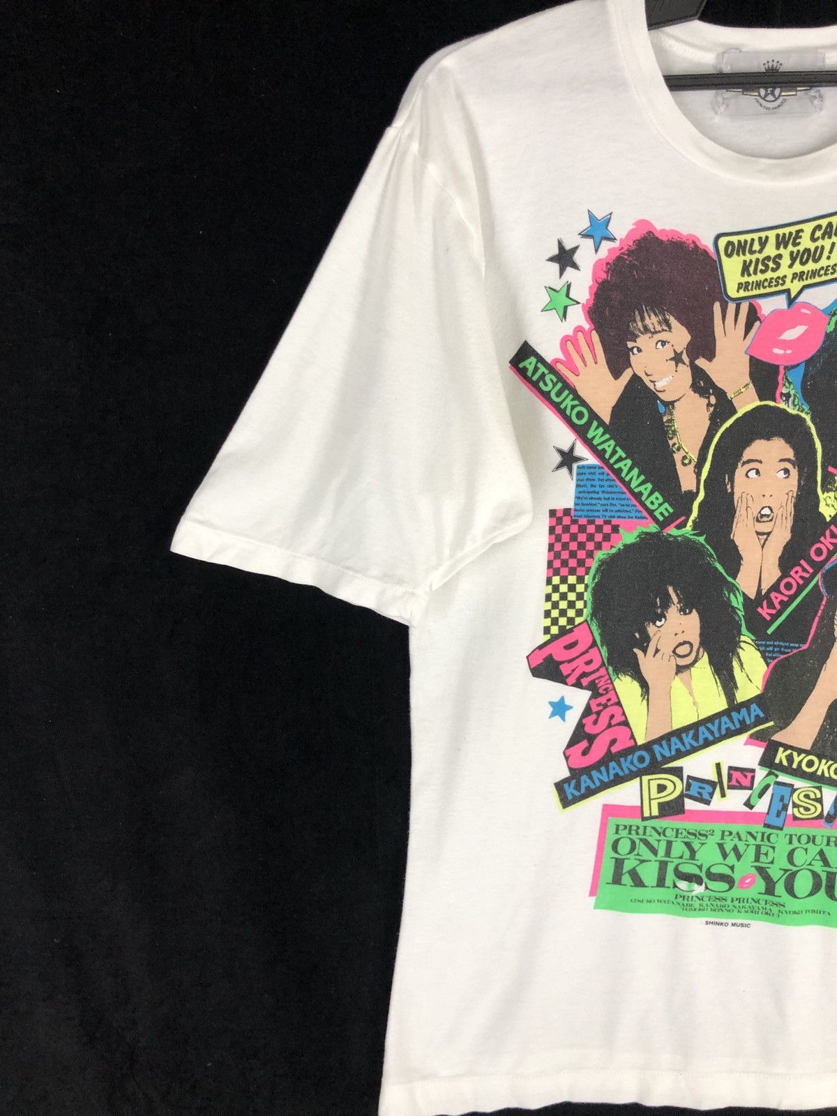 Band Tees × Vintage Rare Princess Princess Panis Tour 91 Only We Can Kiss You Size US M / EU 48-50 / 2 - 5 Thumbnail