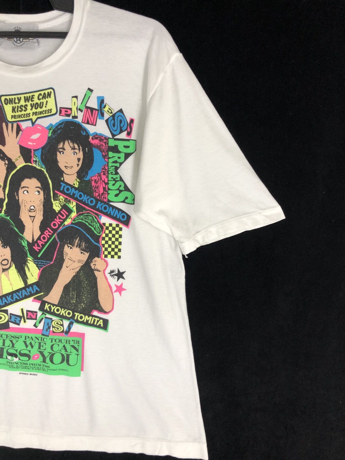 Band Tees × Vintage Rare Princess Princess Panis Tour 91 Only We Can Kiss You Size US M / EU 48-50 / 2 - 4 Thumbnail