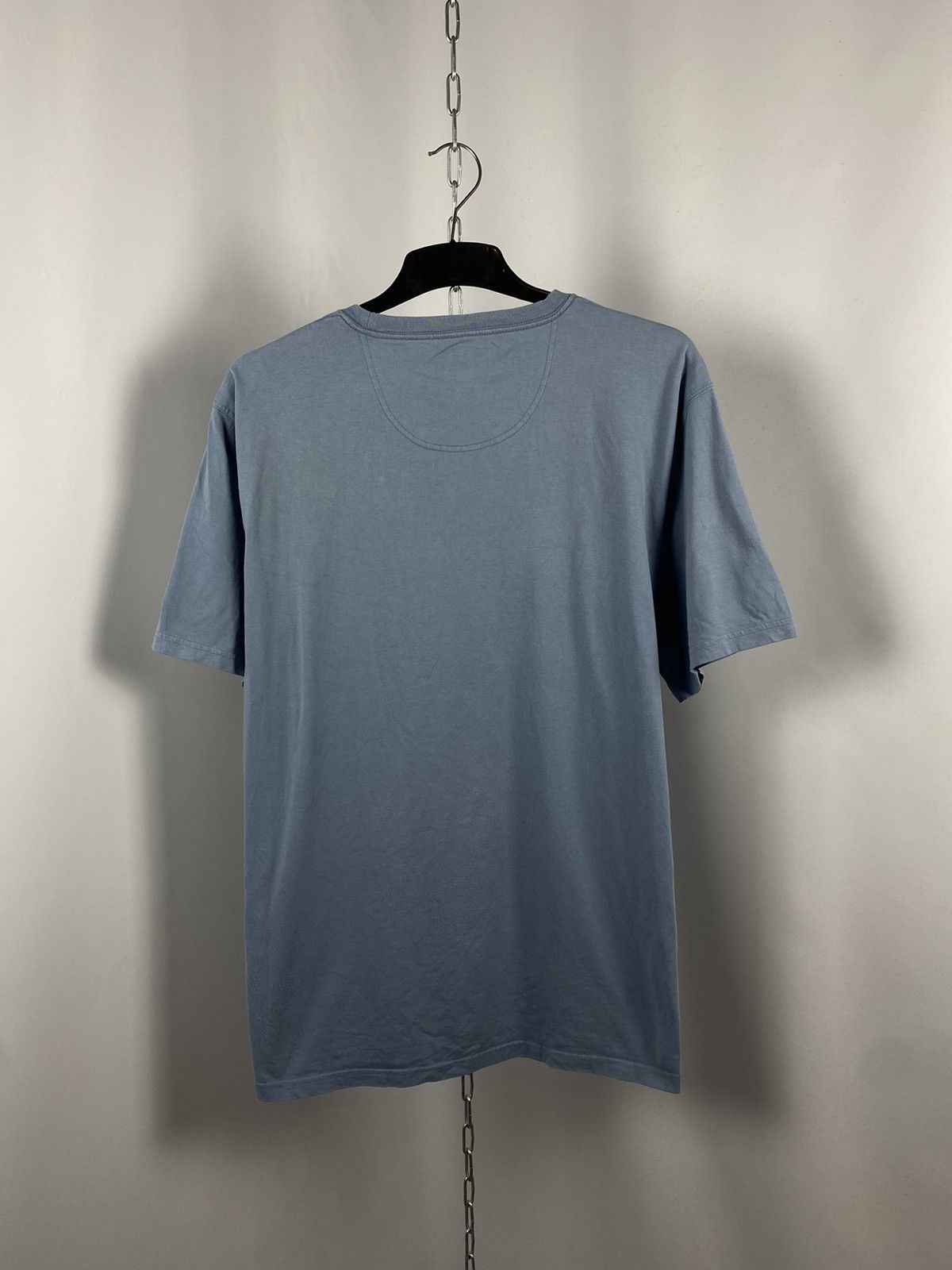 Barbour Barbour blue big logo T-shirts size XXL Size US XXL / EU 58 / 5 - 5 Thumbnail