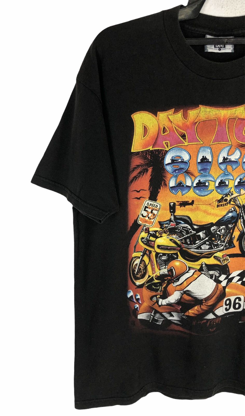Lee × Vintage Vintage Lee Daytona Bike Week 55th 1996 T shirt Size US L / EU 52-54 / 3 - 6 Thumbnail